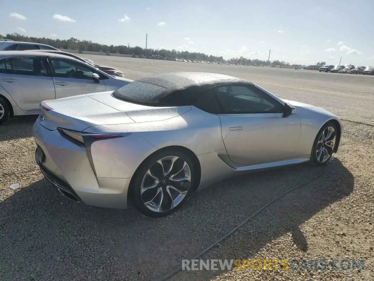 3 Photograph of a damaged car JTHKPAAY1MA103859 LEXUS LC500 2021