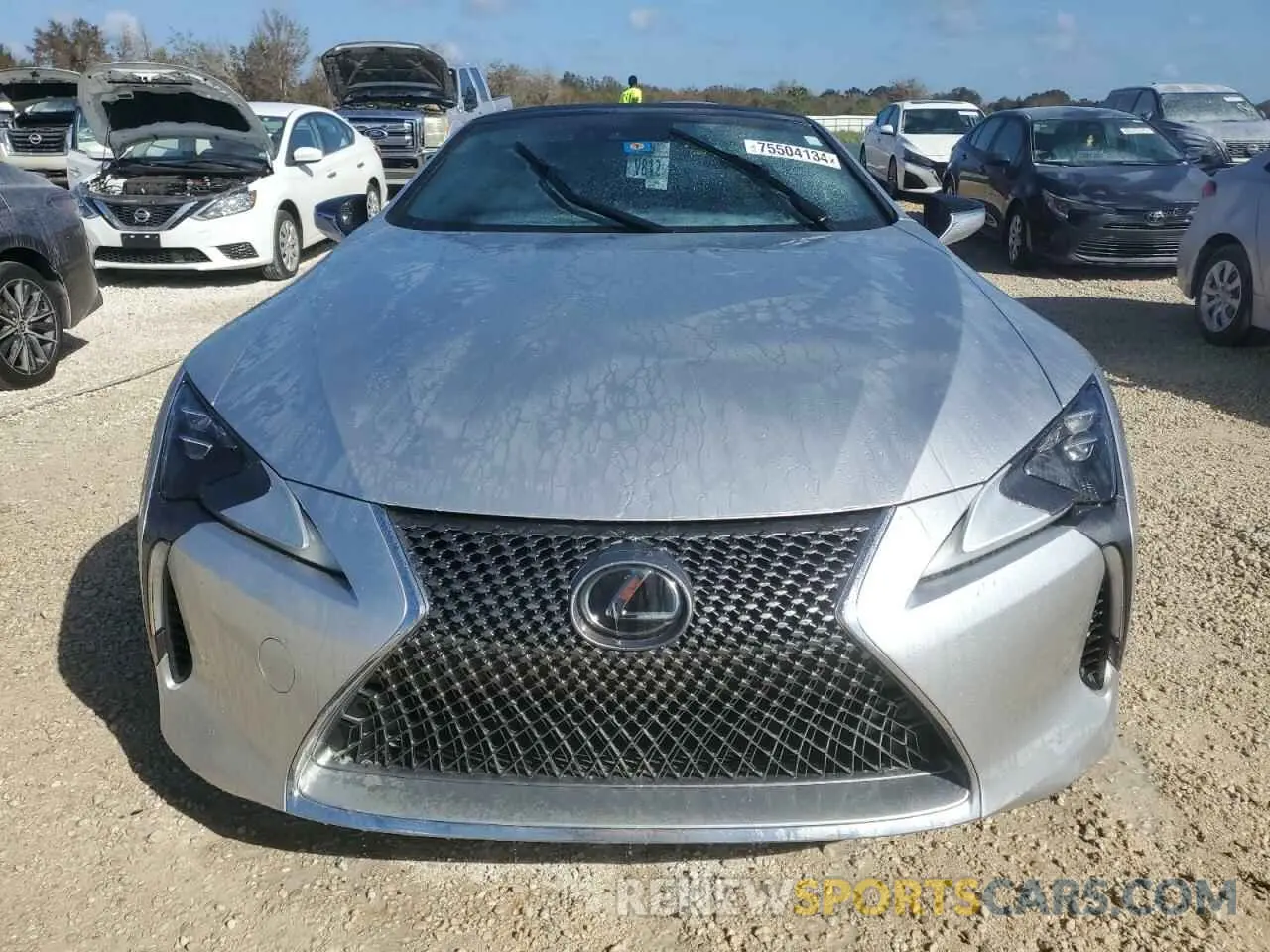 5 Photograph of a damaged car JTHKPAAY1MA103859 LEXUS LC500 2021