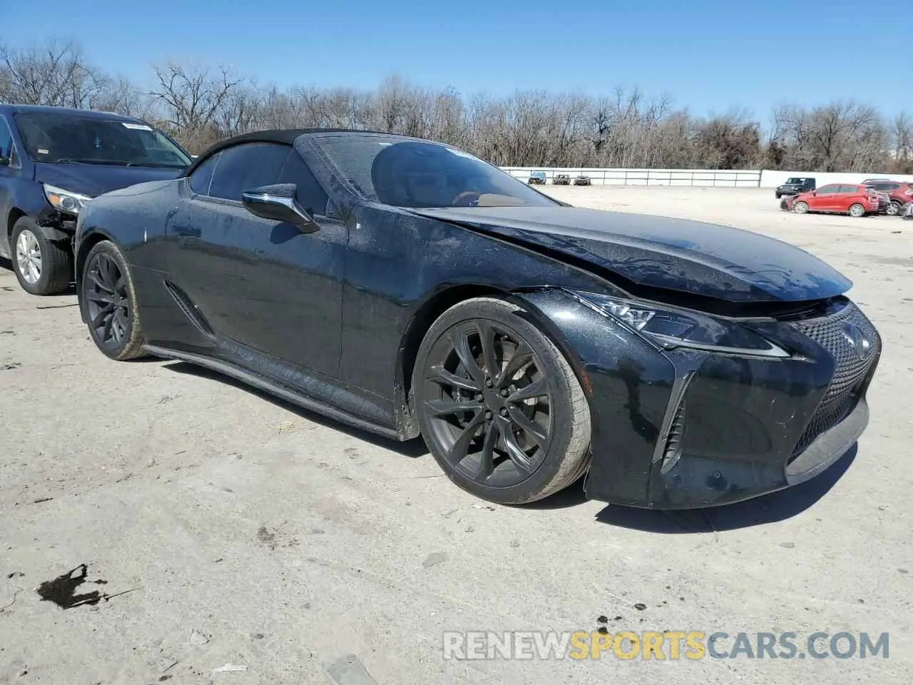 4 Photograph of a damaged car JTHKPAAY9MA100031 LEXUS LC500 2021