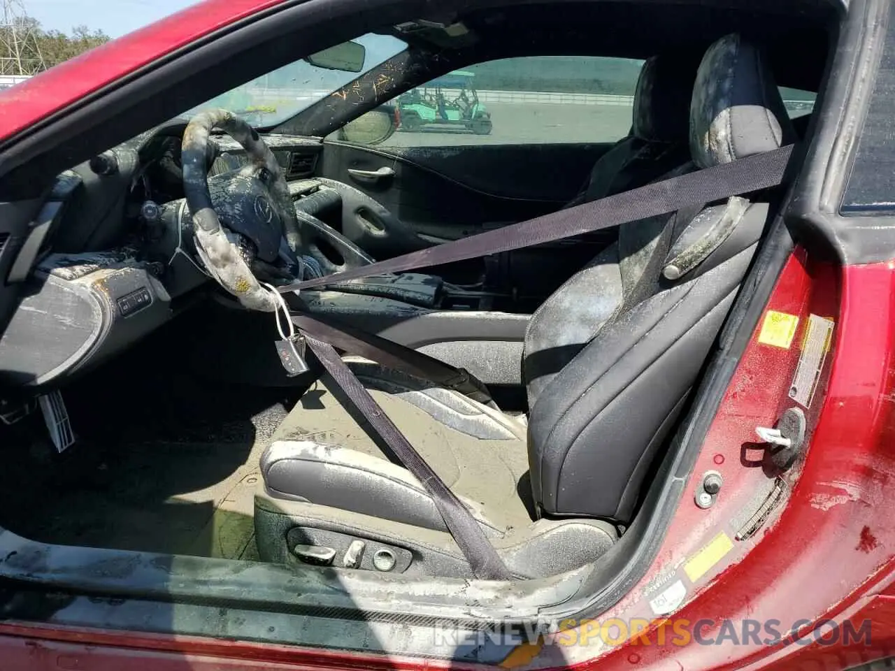 7 Photograph of a damaged car JTHBP5AY7NA104717 LEXUS LC500 2022