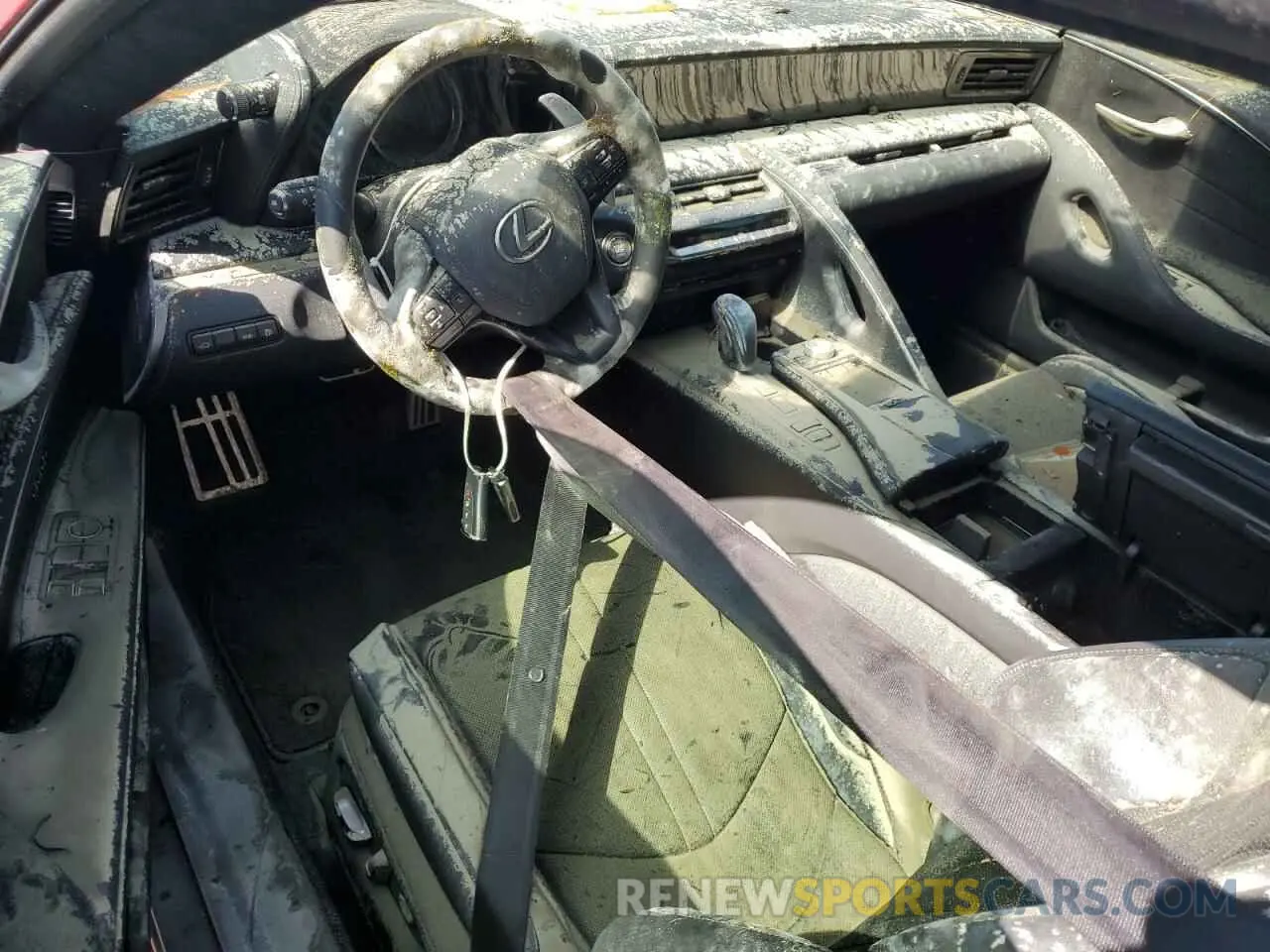 8 Photograph of a damaged car JTHBP5AY7NA104717 LEXUS LC500 2022