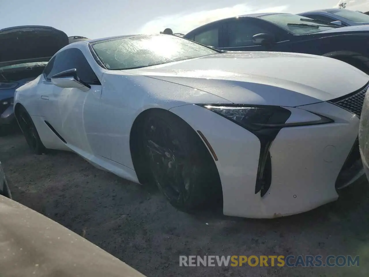 4 Photograph of a damaged car JTHLP5AY3NA105772 LEXUS LC500 2022