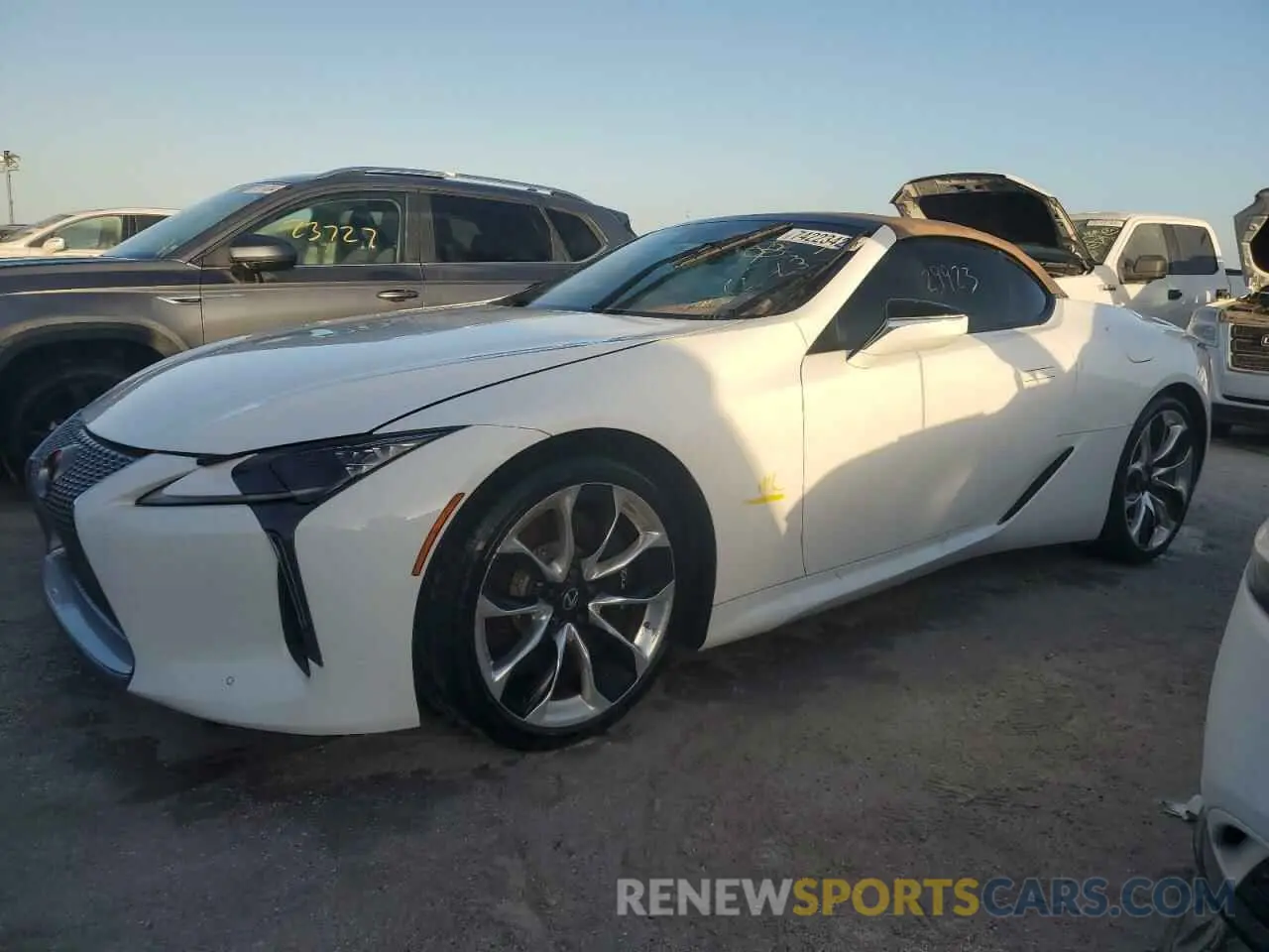 1 Photograph of a damaged car JTHMPAAY0NA104639 LEXUS LC500 2022