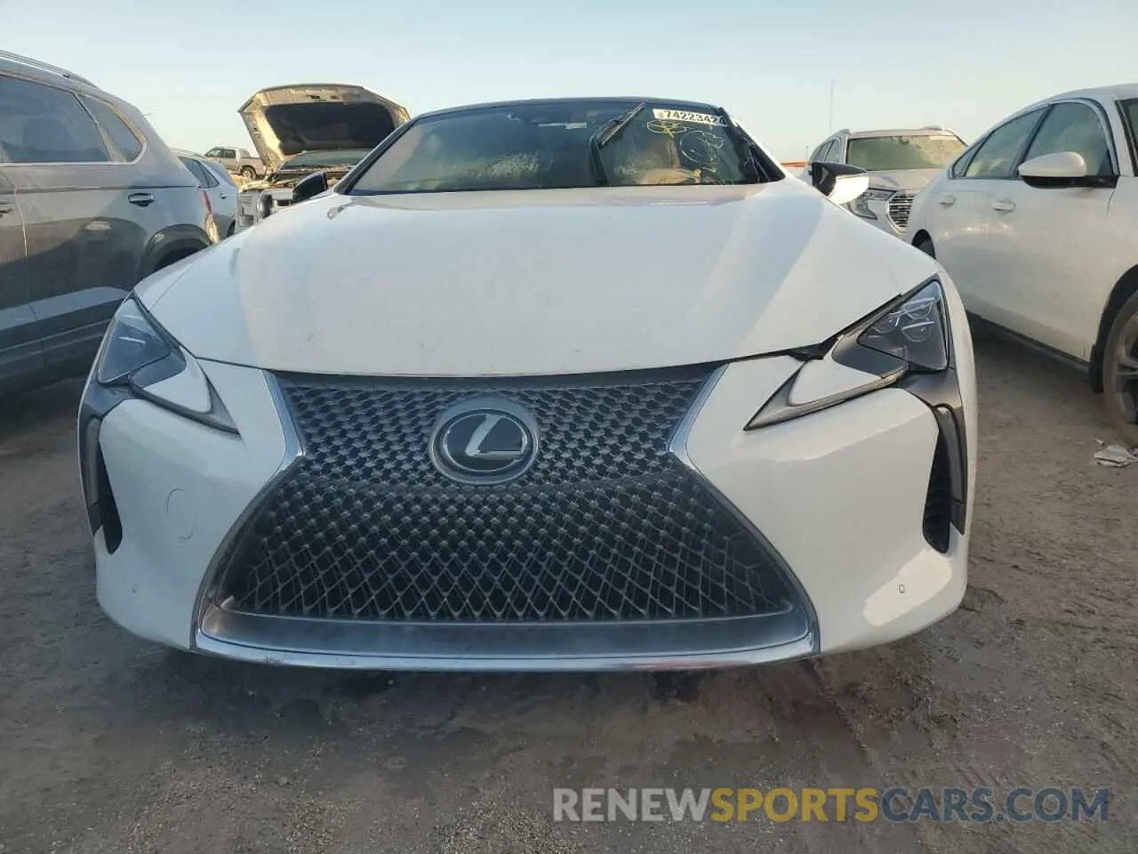 5 Photograph of a damaged car JTHMPAAY0NA104639 LEXUS LC500 2022