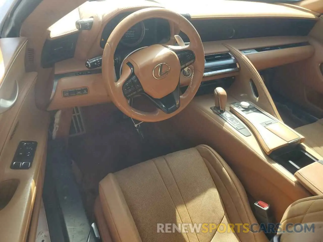 8 Photograph of a damaged car JTHMPAAY0NA104639 LEXUS LC500 2022