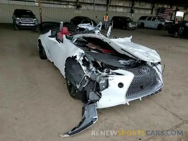 10 Photograph of a damaged car JTHMPAAY8NA105991 LEXUS LC500 2022