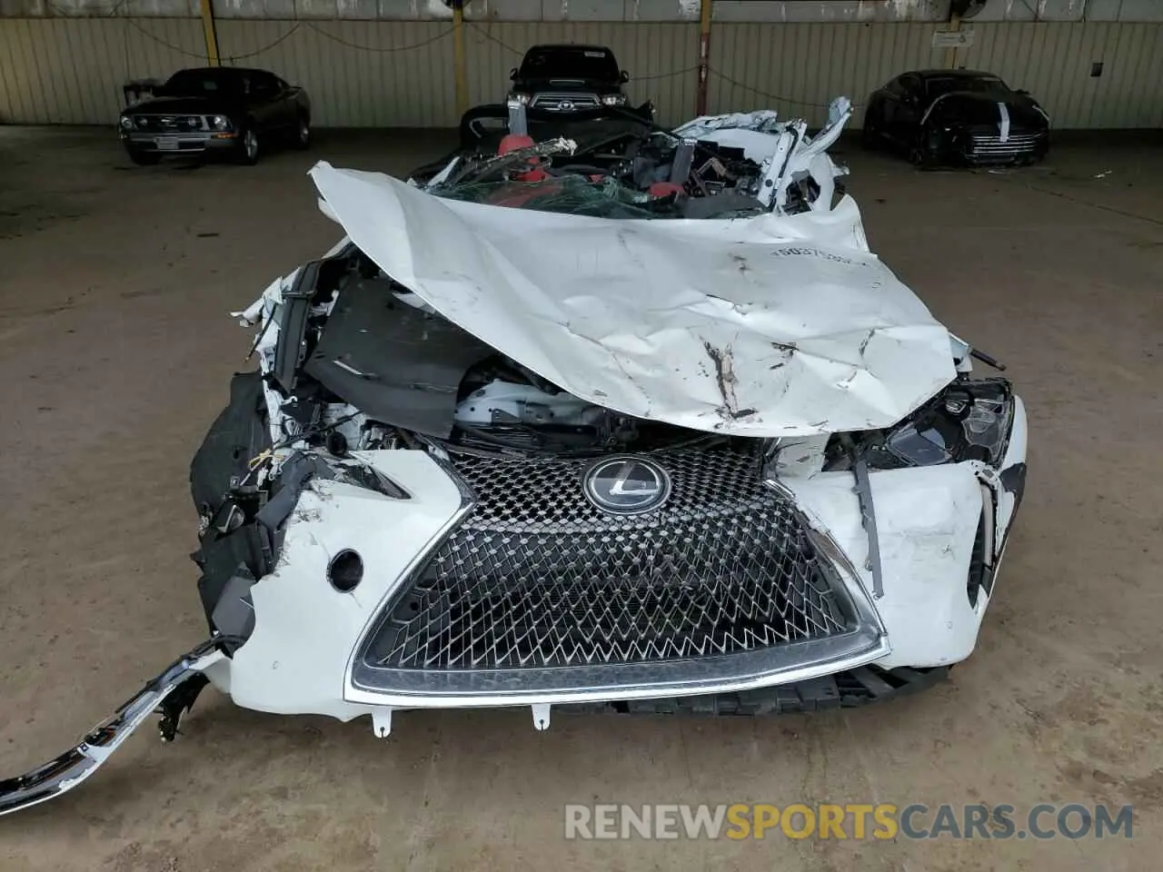 5 Photograph of a damaged car JTHMPAAY8NA105991 LEXUS LC500 2022