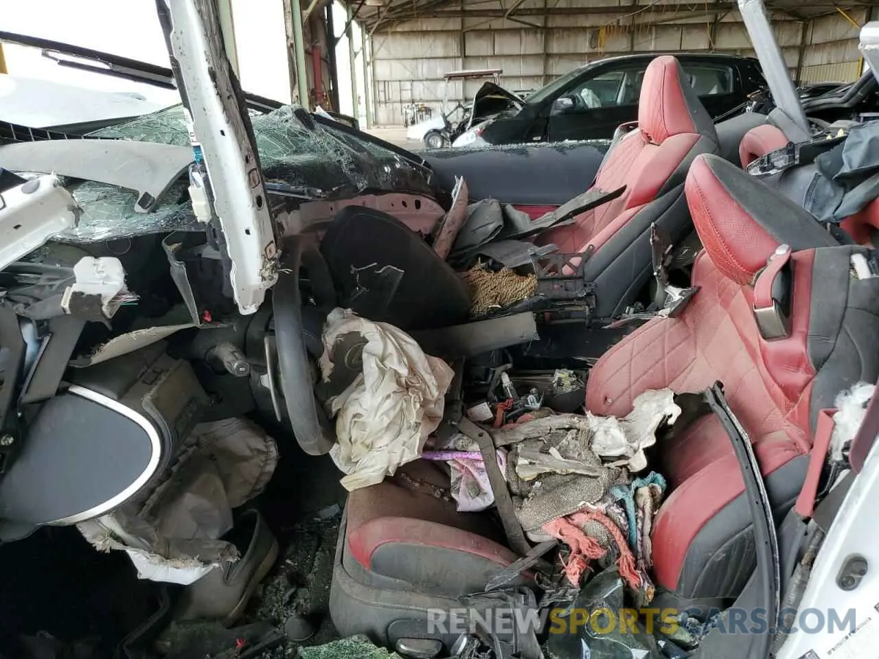 7 Photograph of a damaged car JTHMPAAY8NA105991 LEXUS LC500 2022