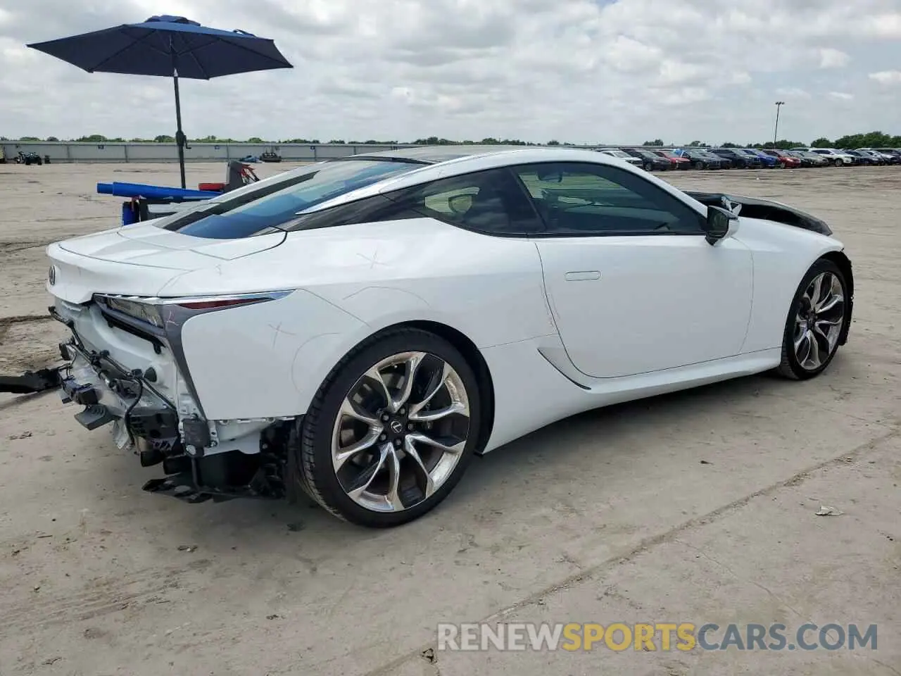 3 Photograph of a damaged car JTHBP5AY2PA107804 LEXUS LC500 2023