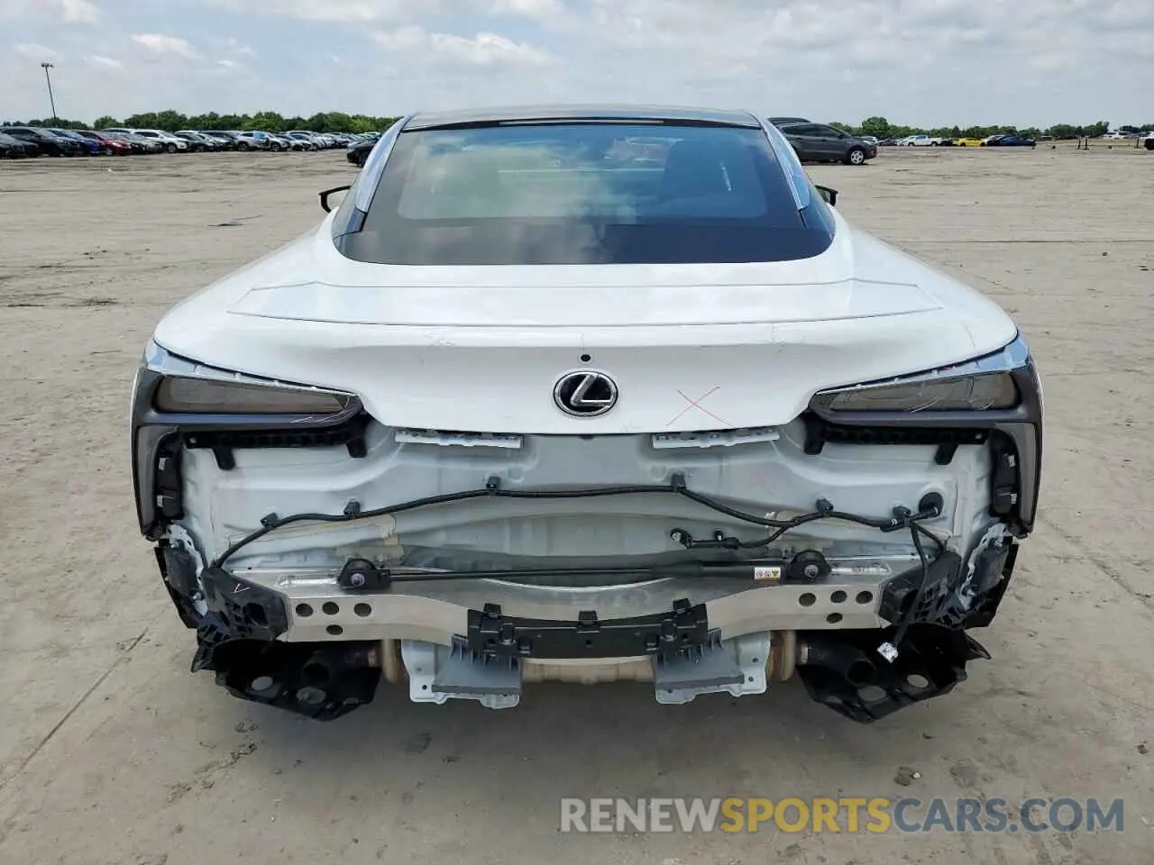 6 Photograph of a damaged car JTHBP5AY2PA107804 LEXUS LC500 2023