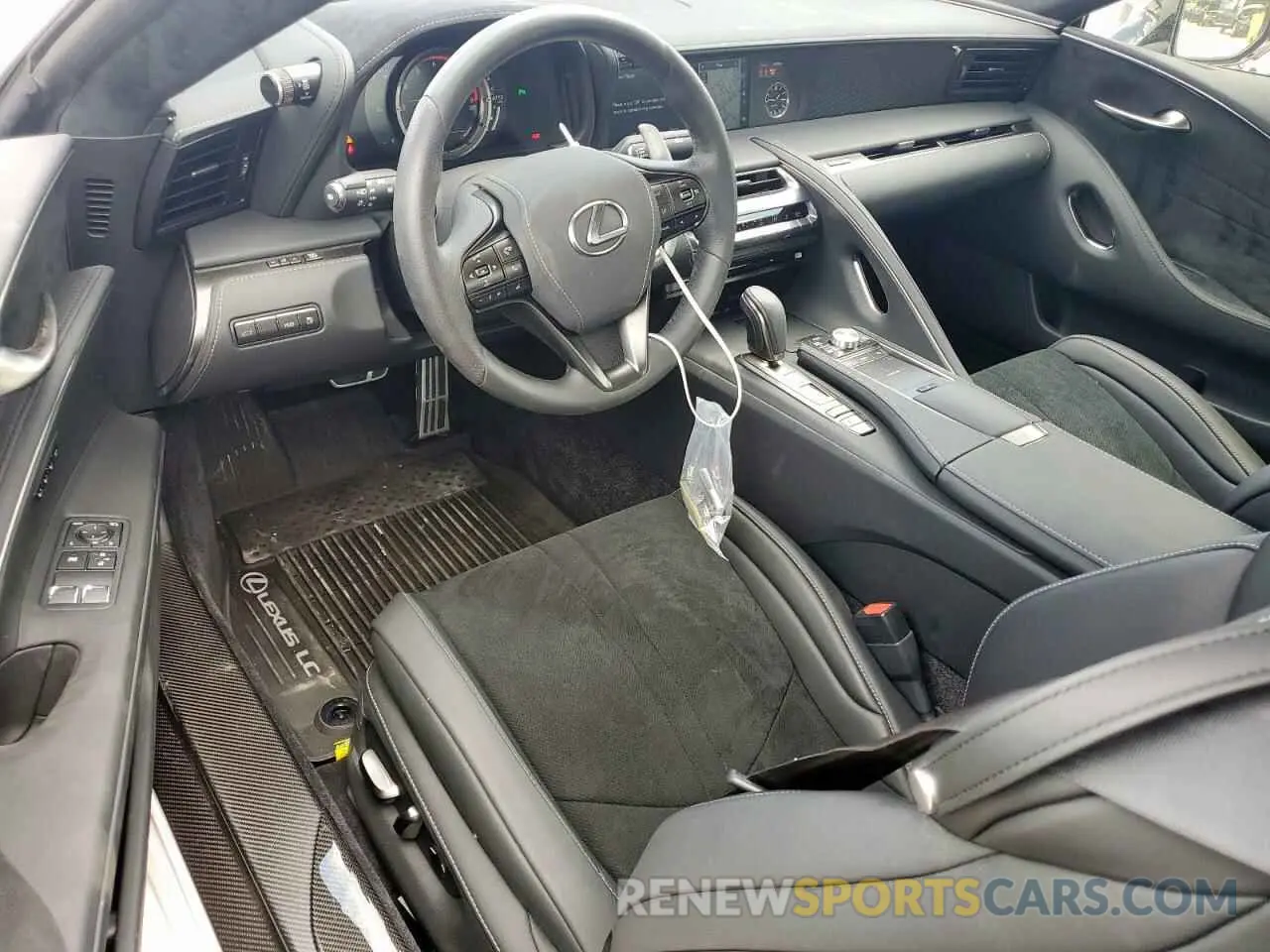 8 Photograph of a damaged car JTHBP5AY2PA107804 LEXUS LC500 2023