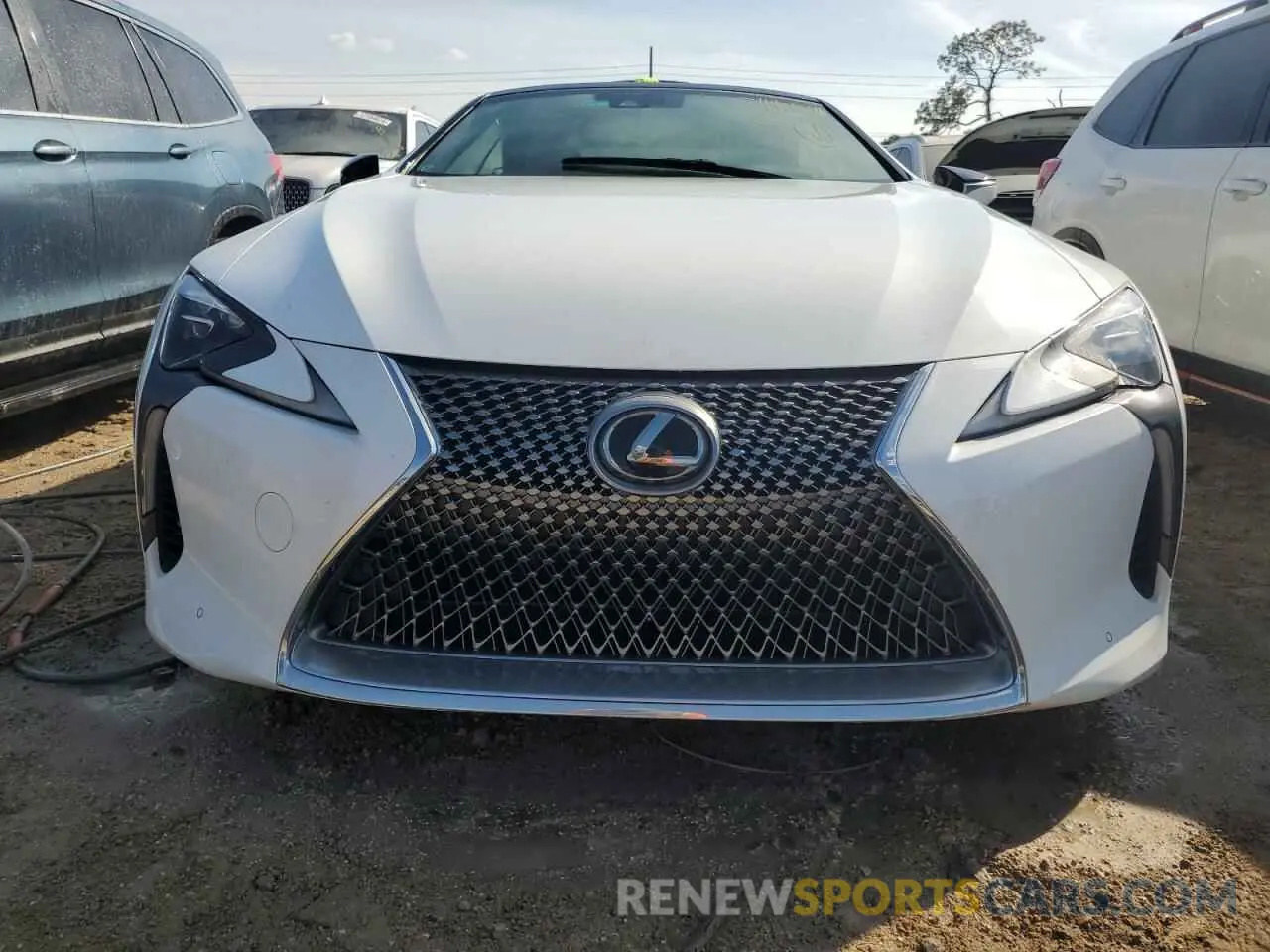 5 Photograph of a damaged car JTHMPAAY4PA106848 LEXUS LC500 2023