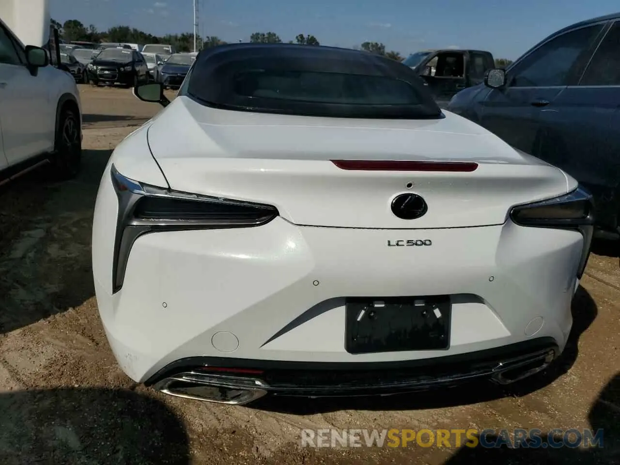 6 Photograph of a damaged car JTHMPAAY4PA106848 LEXUS LC500 2023