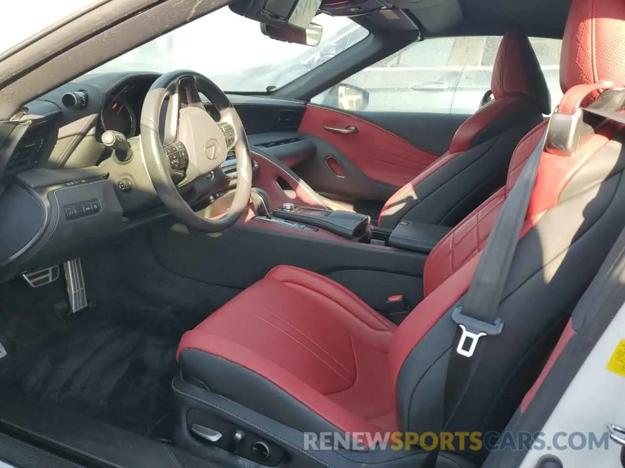 7 Photograph of a damaged car JTHMPAAY4PA106848 LEXUS LC500 2023