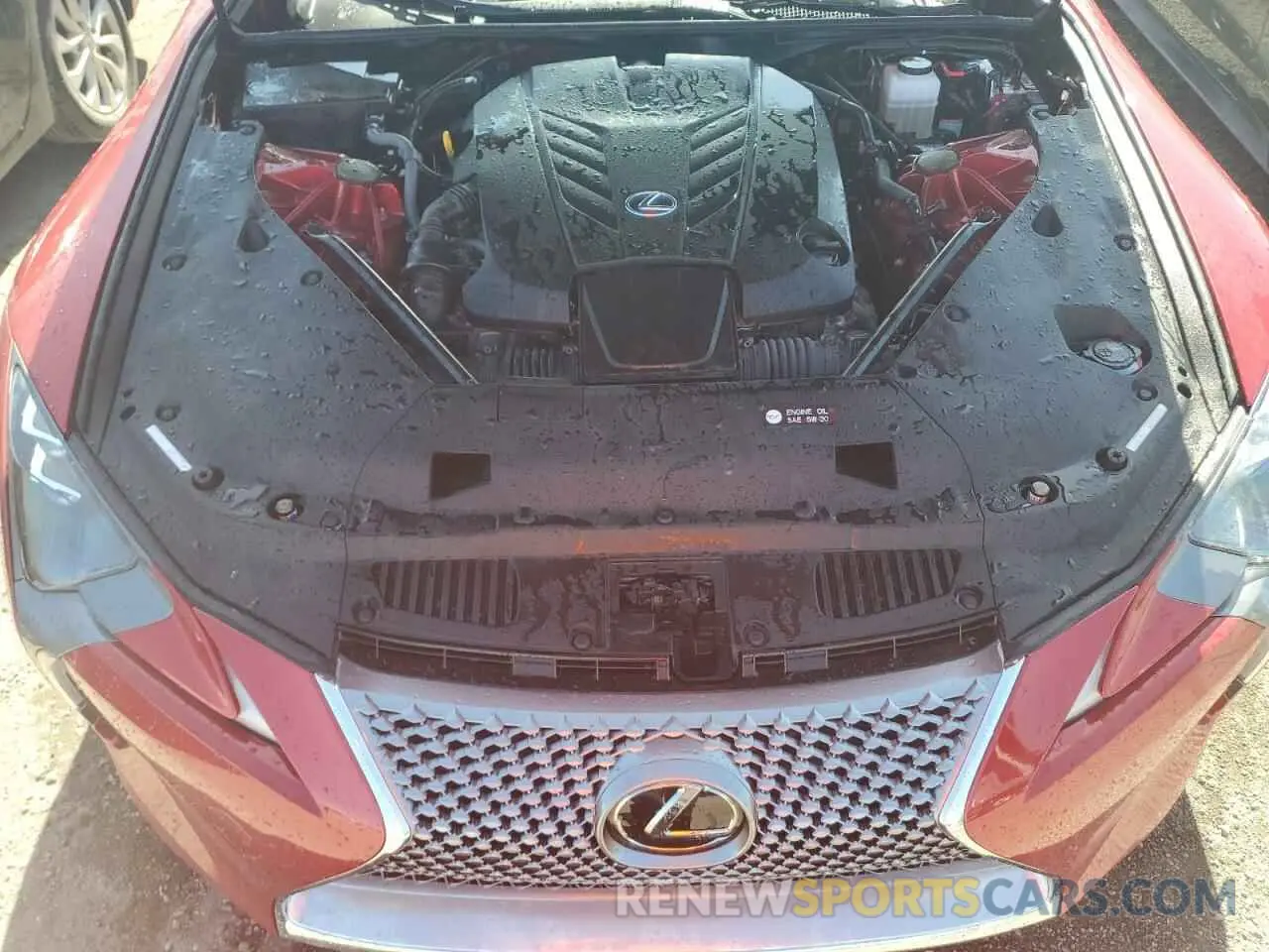 11 Photograph of a damaged car JTHMPAAY6PA107483 LEXUS LC500 2023
