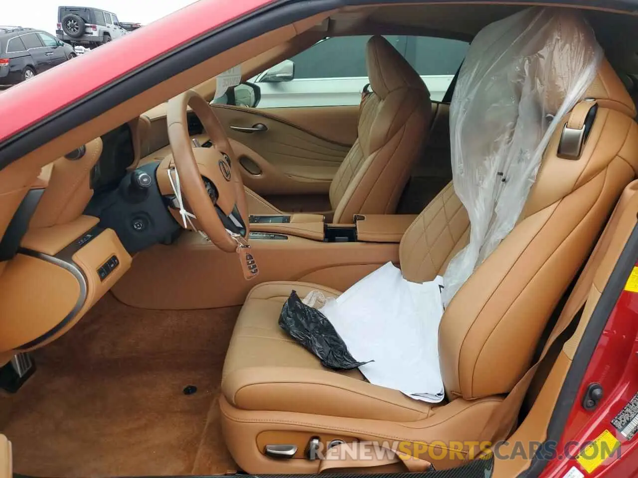 7 Photograph of a damaged car JTHMPAAY6PA107483 LEXUS LC500 2023