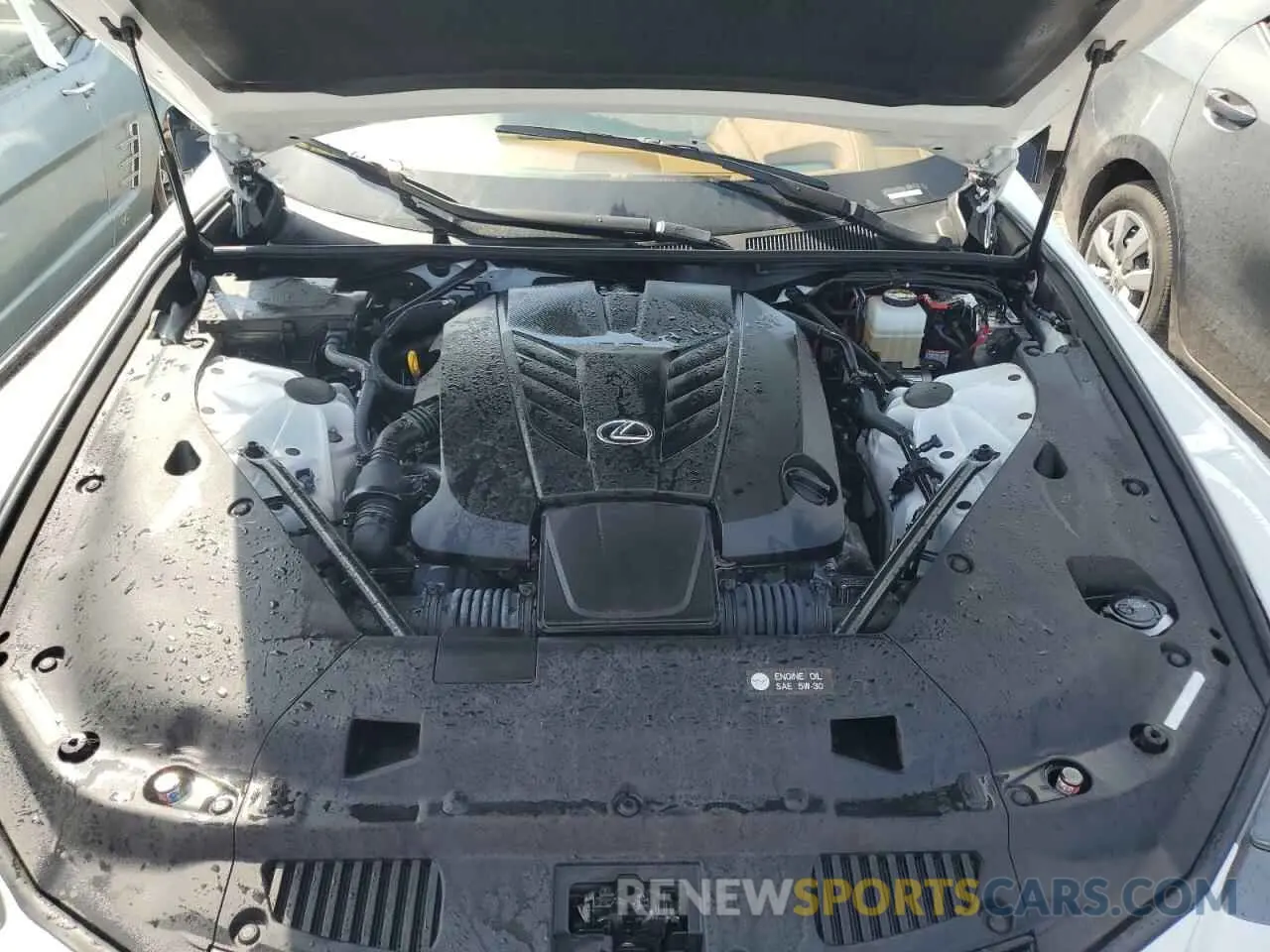11 Photograph of a damaged car JTHMPAAY1RA108771 LEXUS LC500 2024