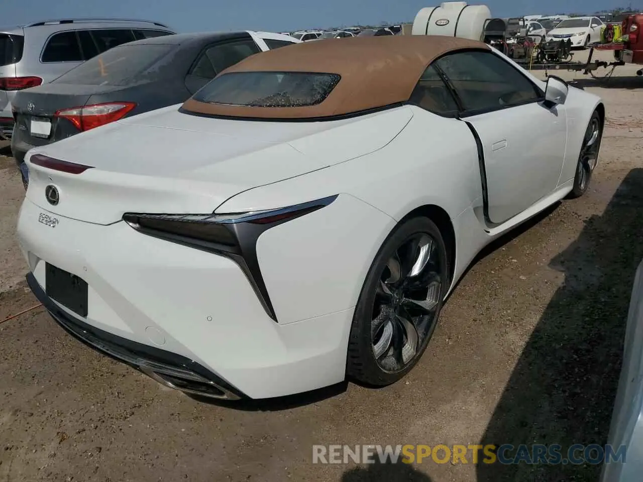 3 Photograph of a damaged car JTHMPAAY1RA108771 LEXUS LC500 2024