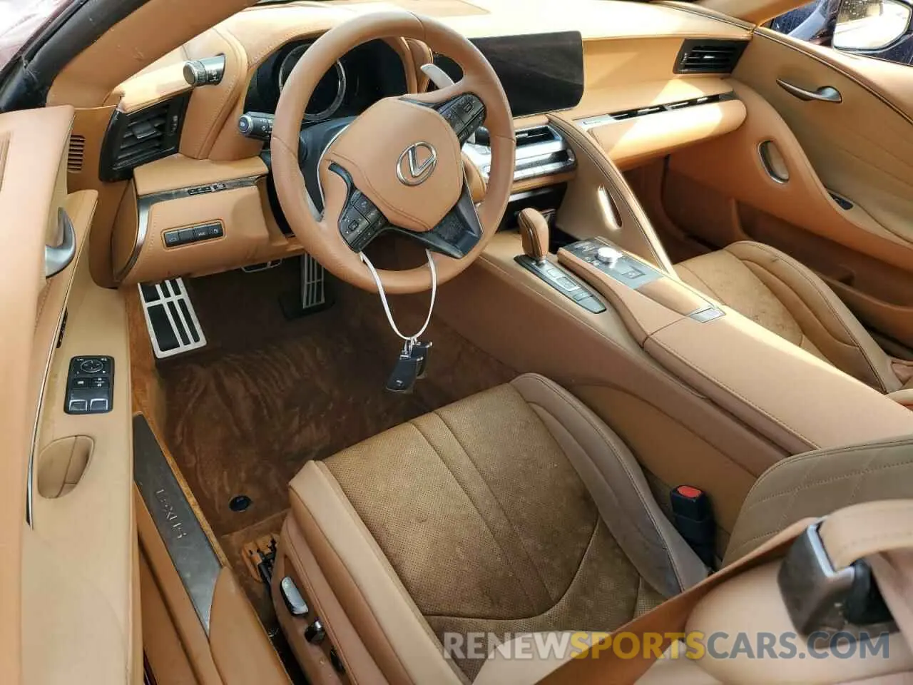 8 Photograph of a damaged car JTHMPAAY4RA110109 LEXUS LC500 2024