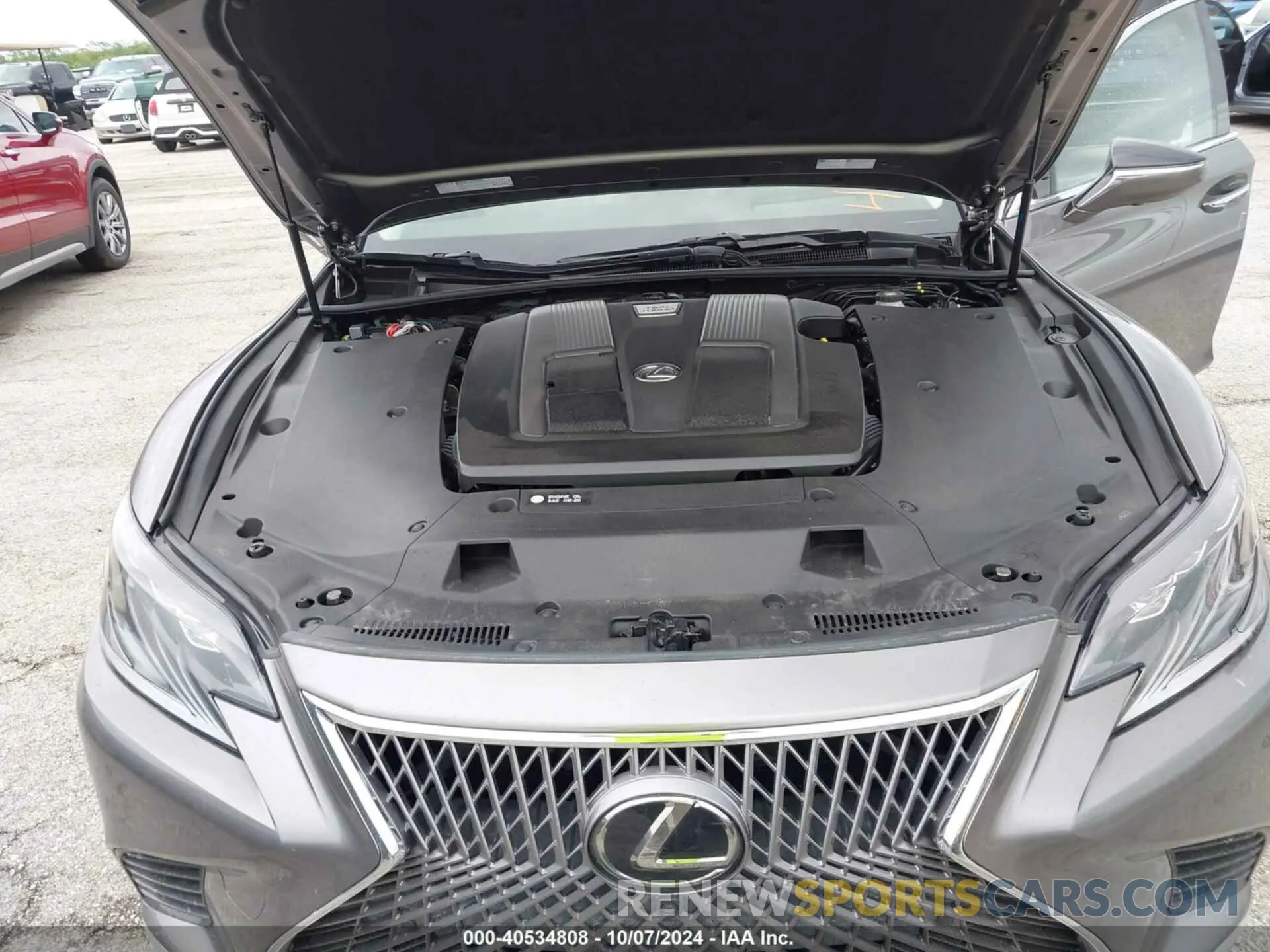 10 Photograph of a damaged car JTHB51FF3K5010148 LEXUS LS 2019