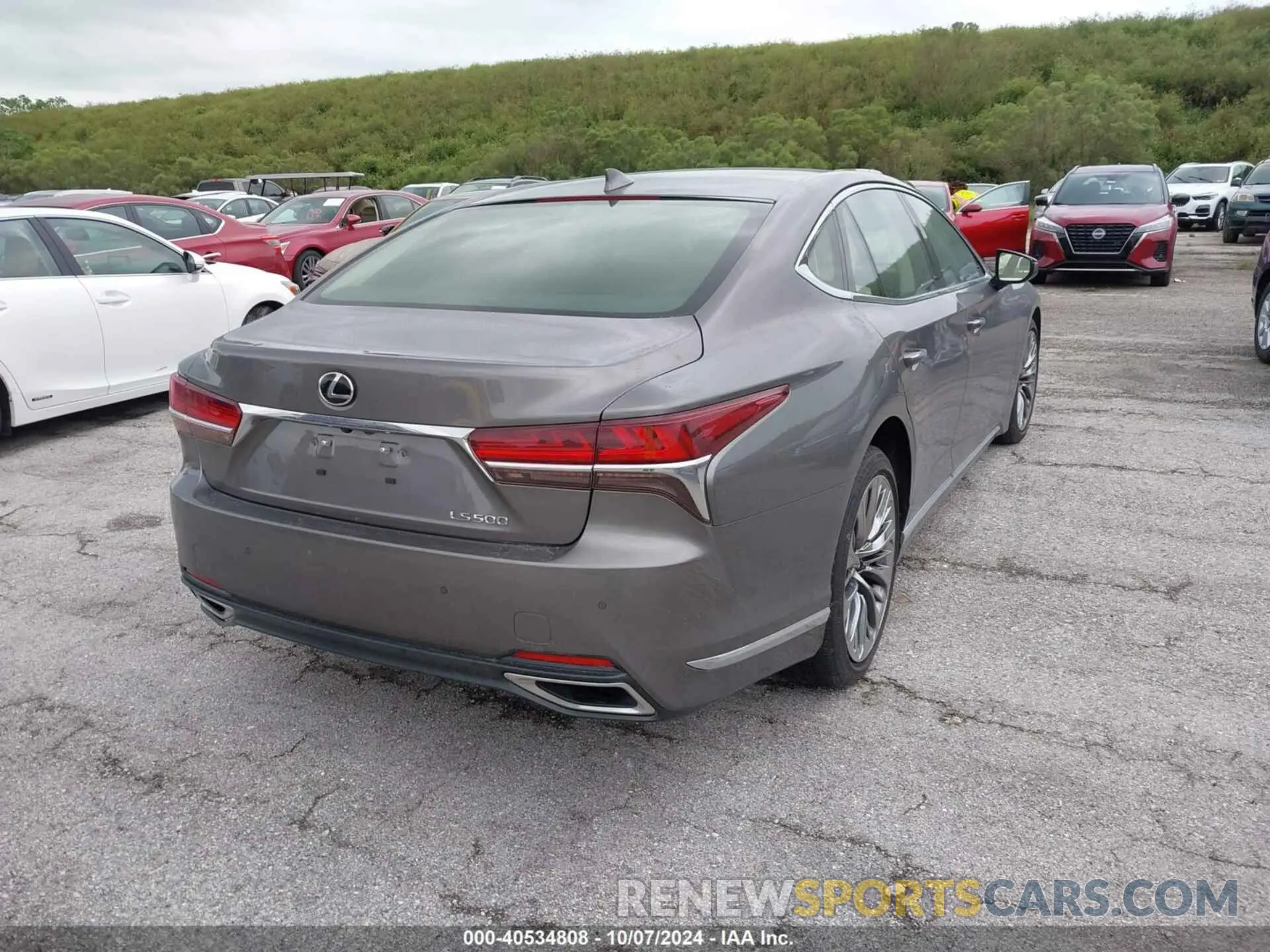 4 Photograph of a damaged car JTHB51FF3K5010148 LEXUS LS 2019