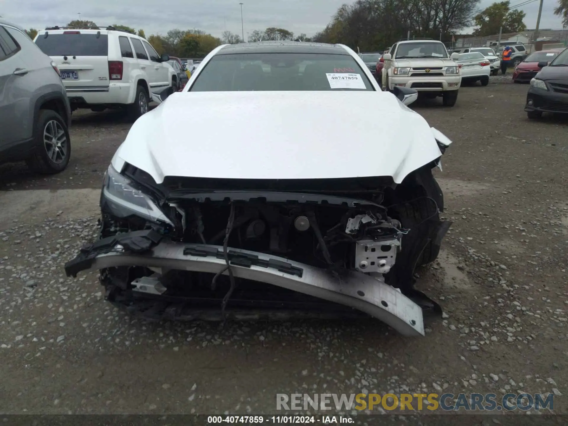 12 Photograph of a damaged car JTHD51FF0N5015708 LEXUS LS 500 2022