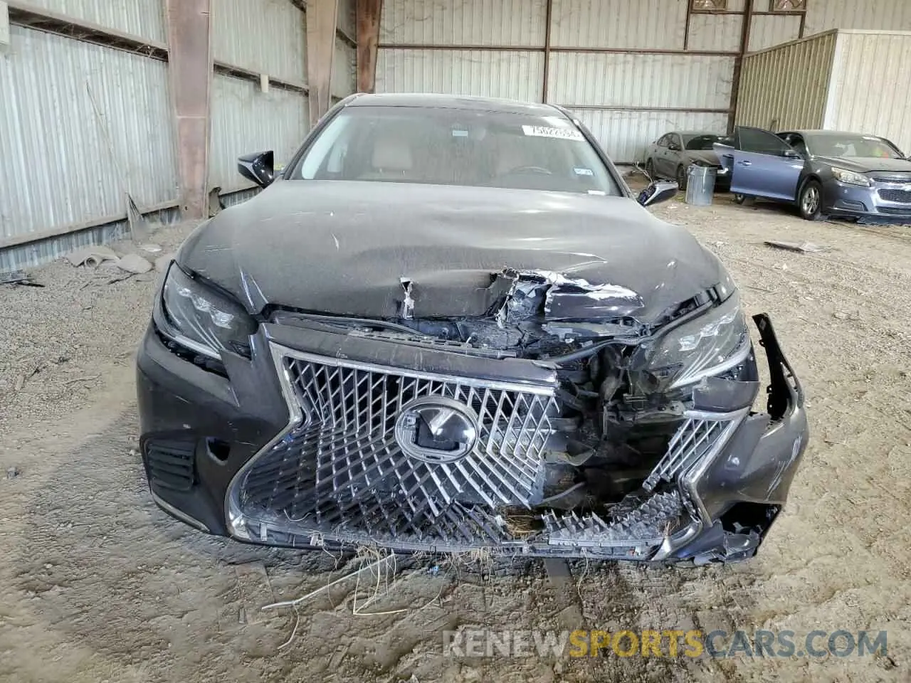5 Photograph of a damaged car JTHB51FF0K5007269 LEXUS LS500 2019
