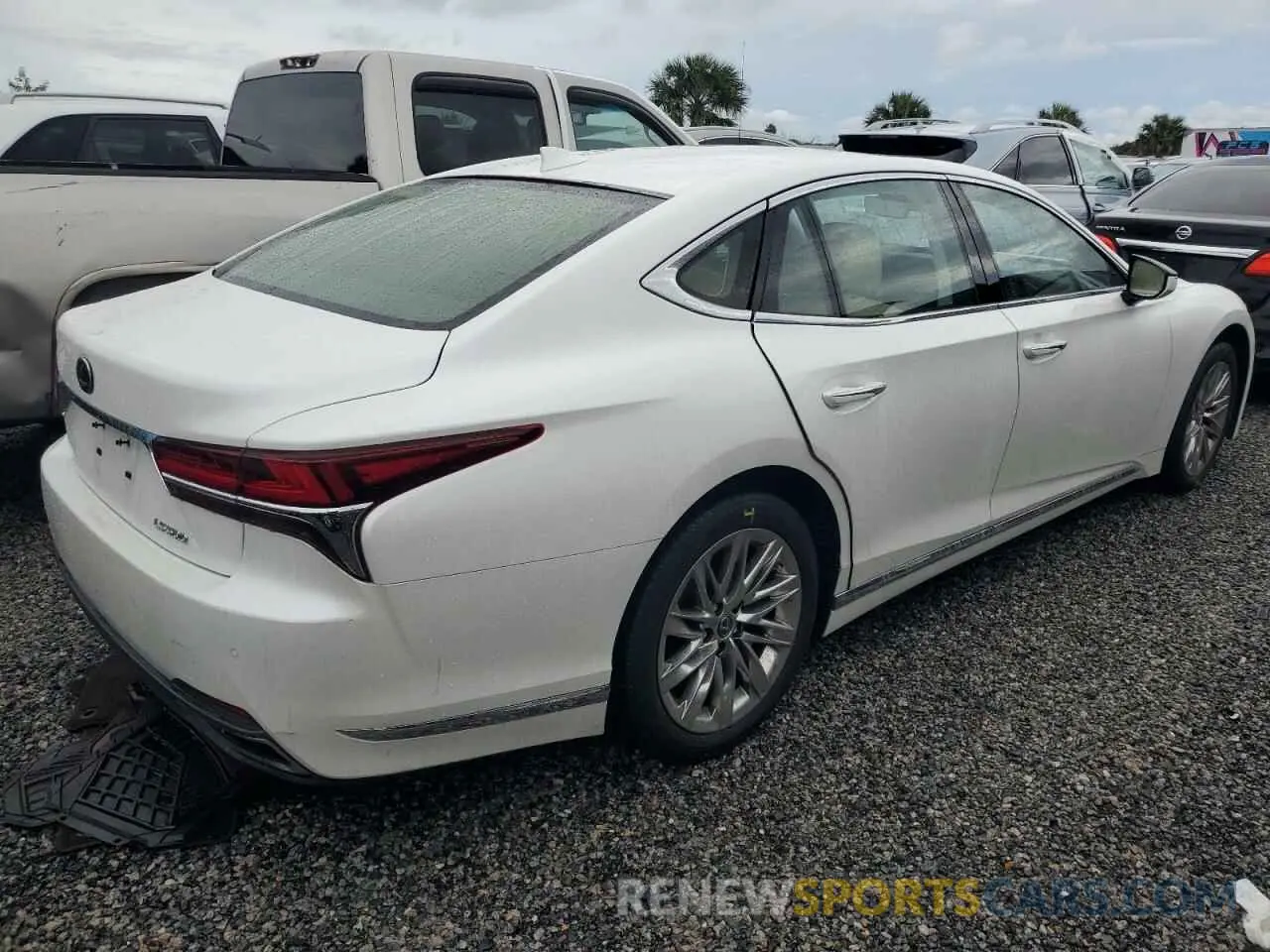 3 Photograph of a damaged car JTHB51FF0K5008938 LEXUS LS500 2019