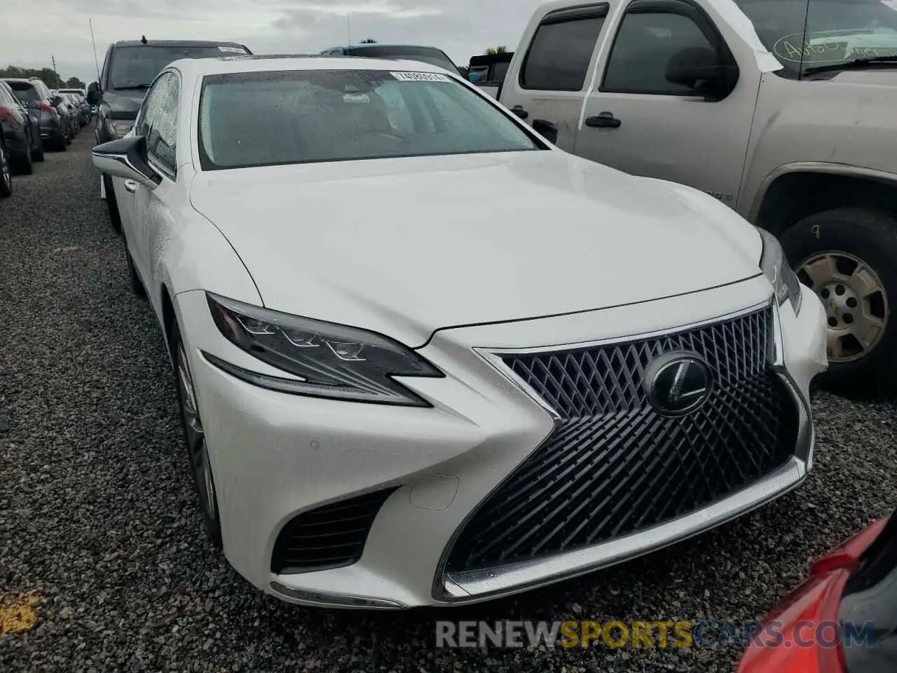 5 Photograph of a damaged car JTHB51FF0K5008938 LEXUS LS500 2019