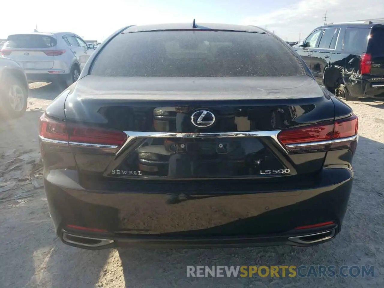 6 Photograph of a damaged car JTHB51FF0K5009216 LEXUS LS500 2019