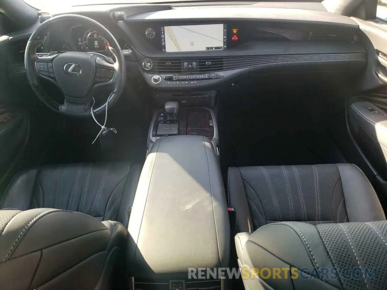 8 Photograph of a damaged car JTHB51FF0K5009216 LEXUS LS500 2019