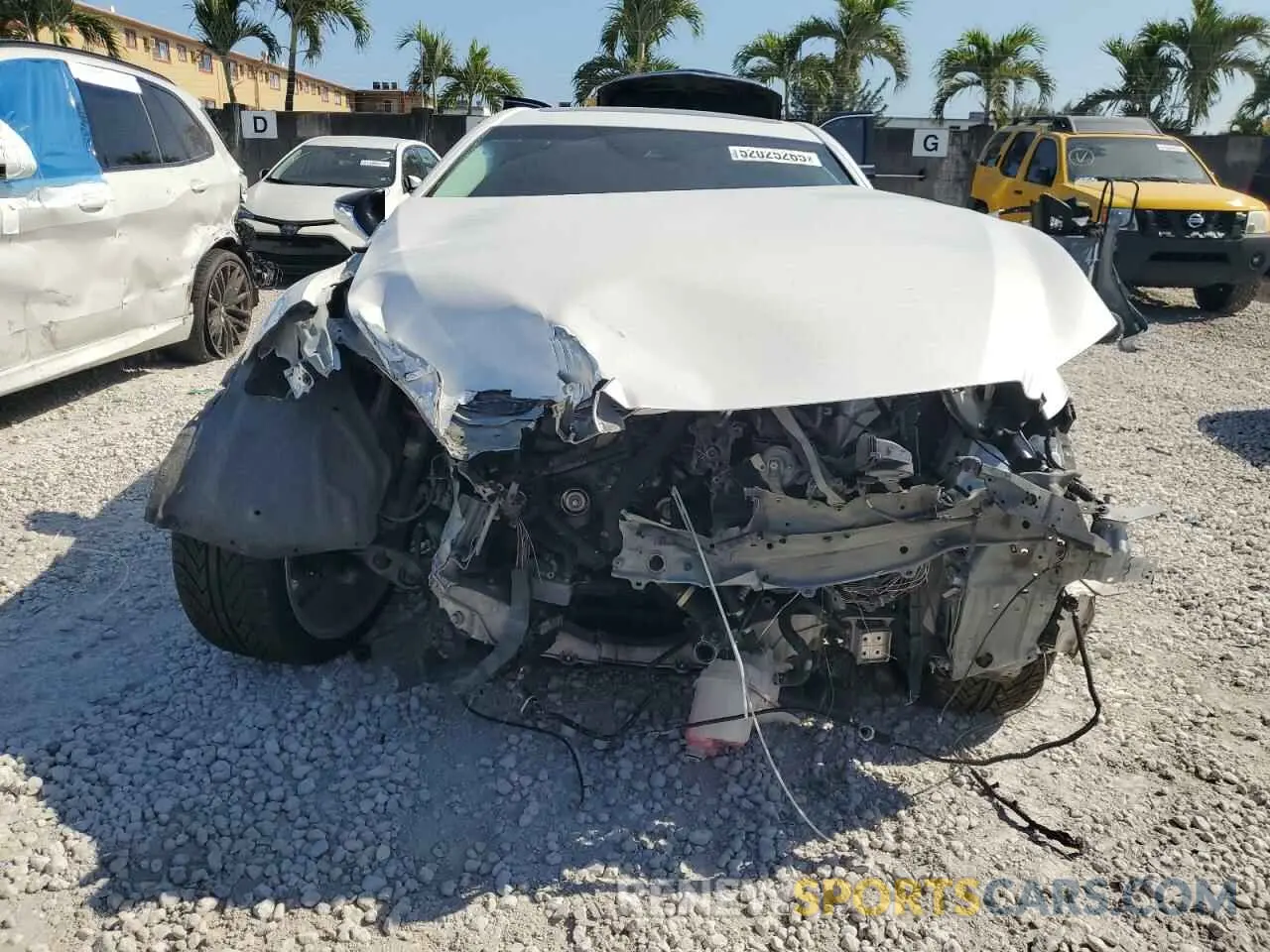 5 Photograph of a damaged car JTHB51FF2K5009086 LEXUS LS500 2019