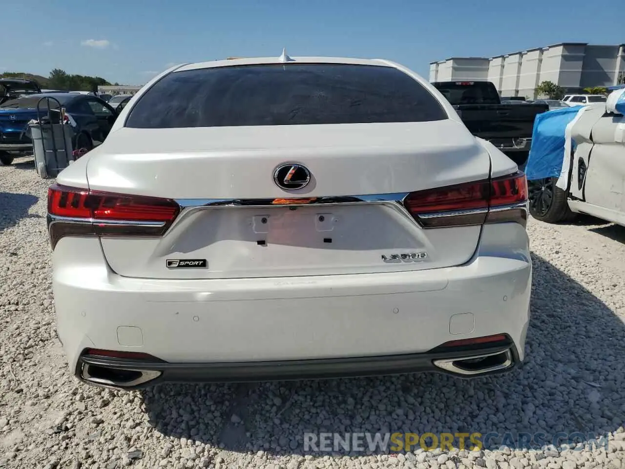6 Photograph of a damaged car JTHB51FF2K5009086 LEXUS LS500 2019