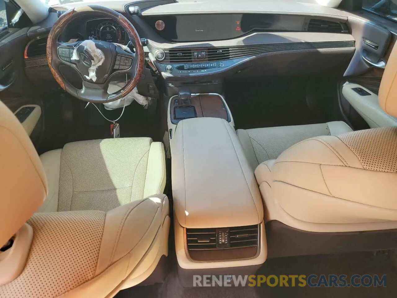 8 Photograph of a damaged car JTHB51FF2K5009086 LEXUS LS500 2019