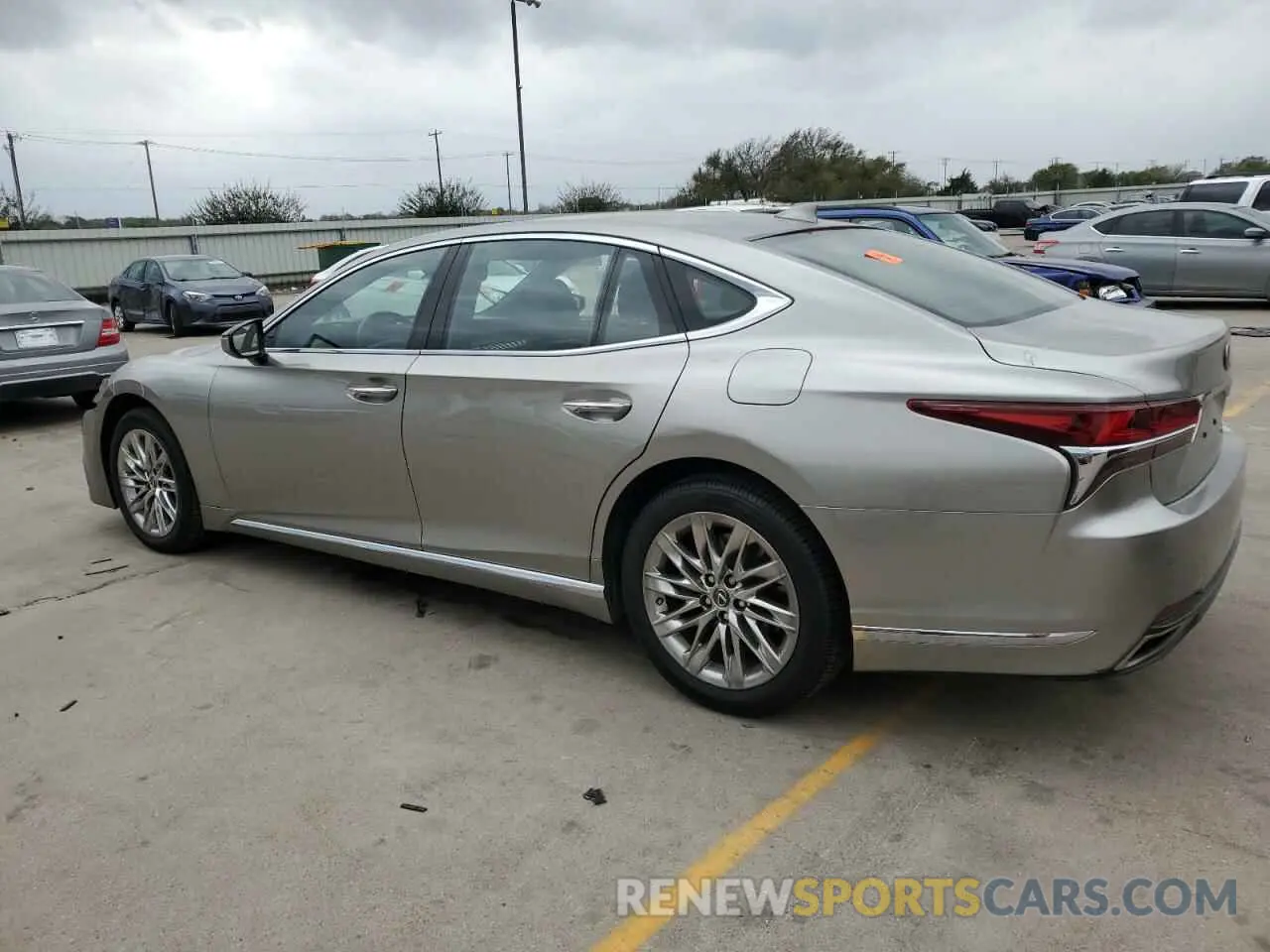 2 Photograph of a damaged car JTHB51FF5K5008255 LEXUS LS500 2019