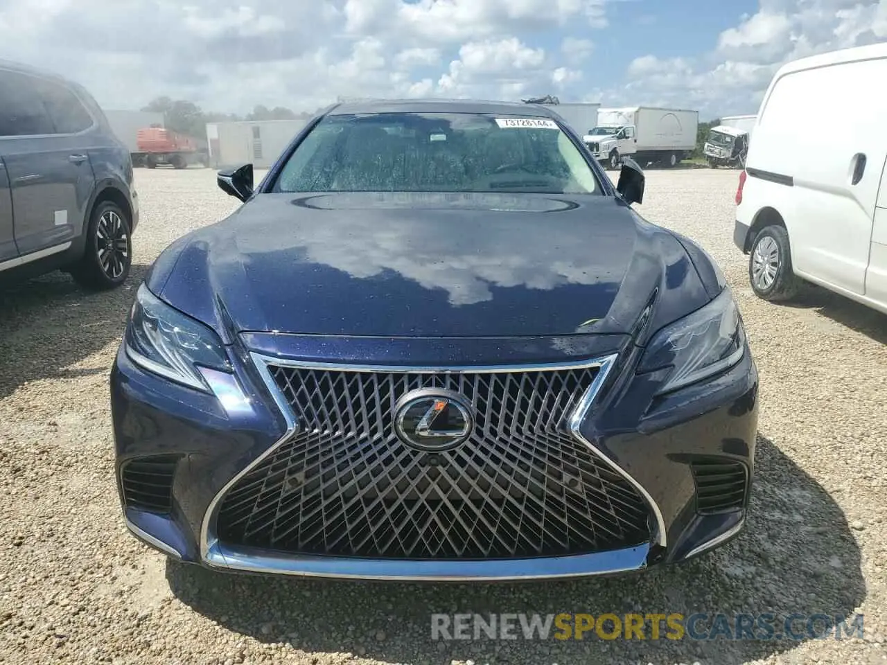 5 Photograph of a damaged car JTHB51FF6K5008670 LEXUS LS500 2019