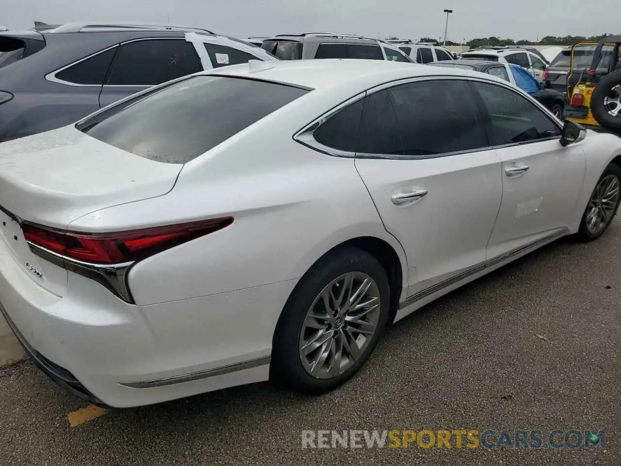3 Photograph of a damaged car JTHB51FFXK5009417 LEXUS LS500 2019