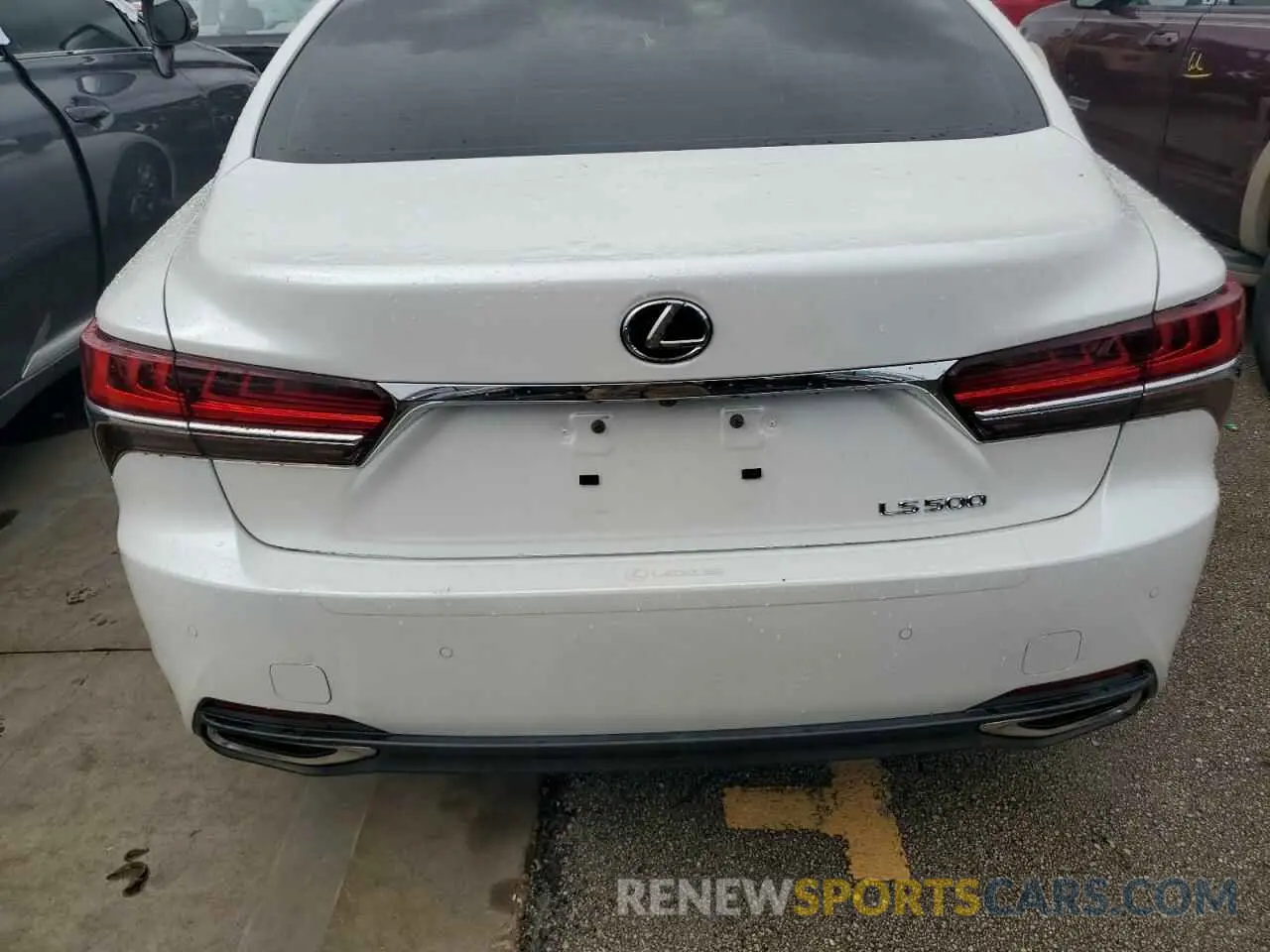 6 Photograph of a damaged car JTHB51FFXK5009417 LEXUS LS500 2019