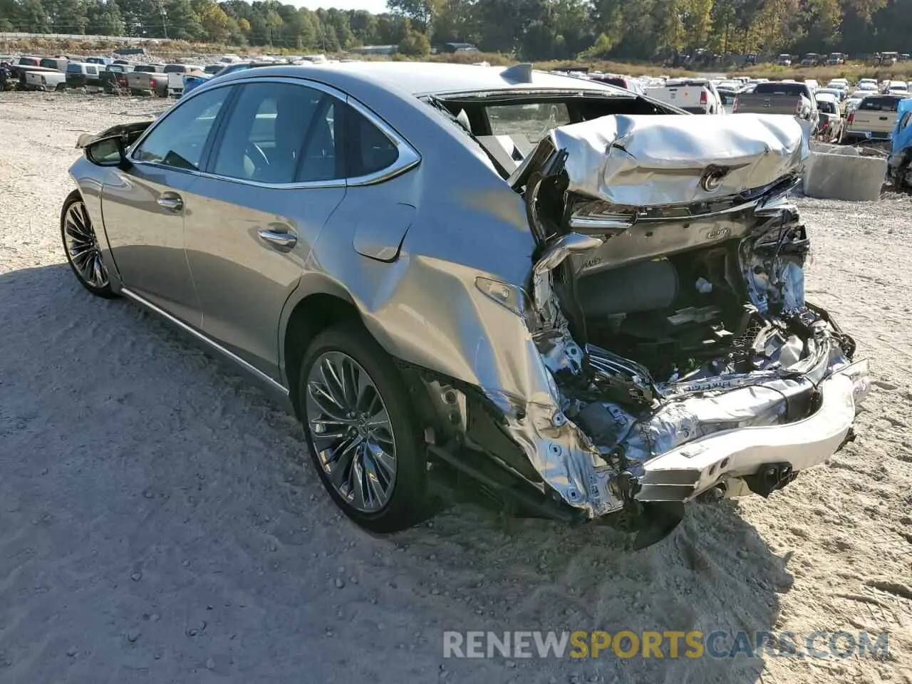 3 Photograph of a damaged car JTHB51FFXK5009482 LEXUS LS500 2019