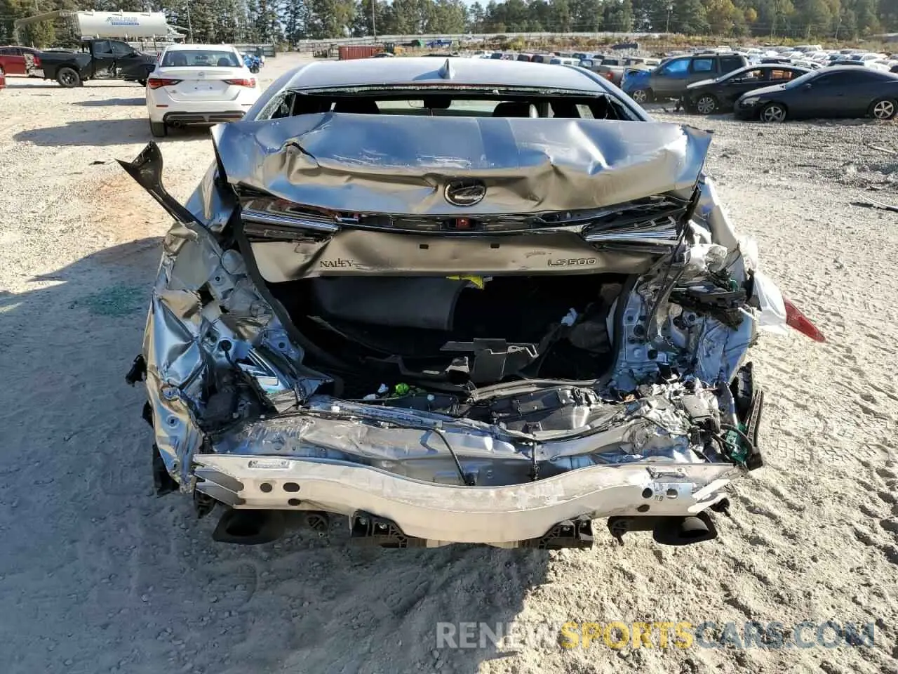 9 Photograph of a damaged car JTHB51FFXK5009482 LEXUS LS500 2019