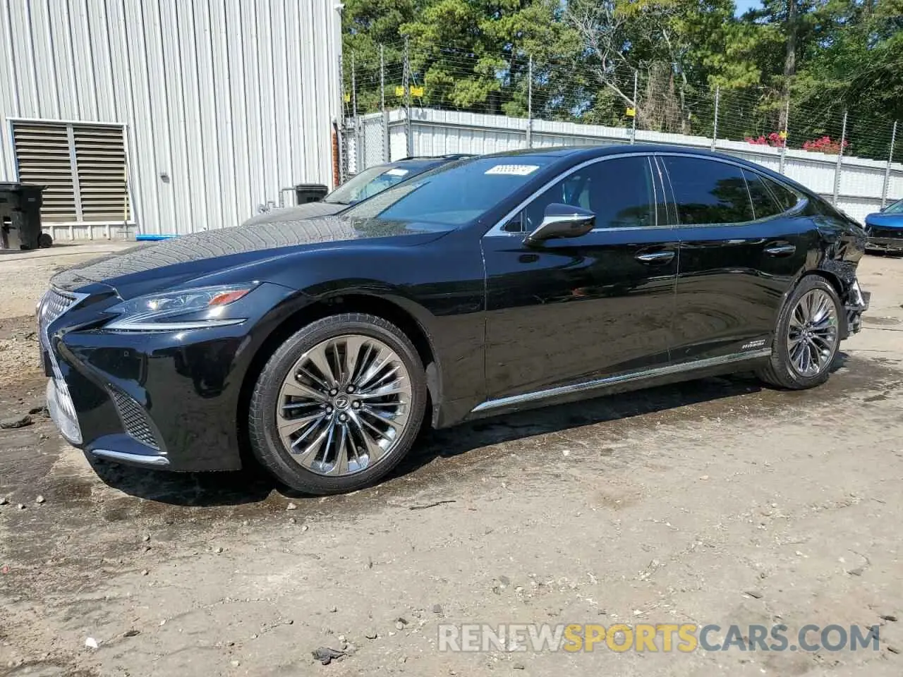 1 Photograph of a damaged car JTHBY1FF0K5004329 LEXUS LS500 2019