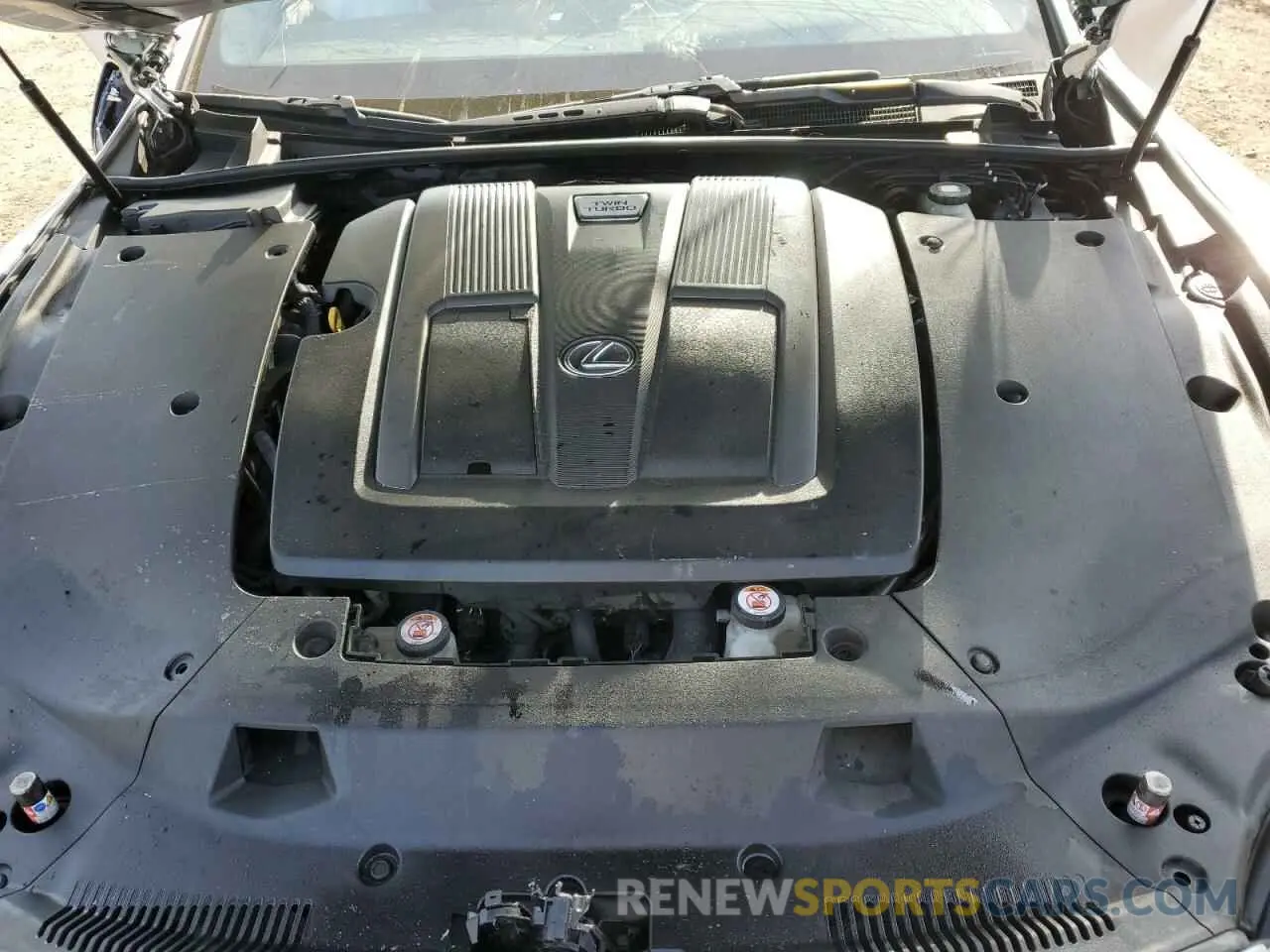 11 Photograph of a damaged car JTHC51FF3K5005648 LEXUS LS500 2019