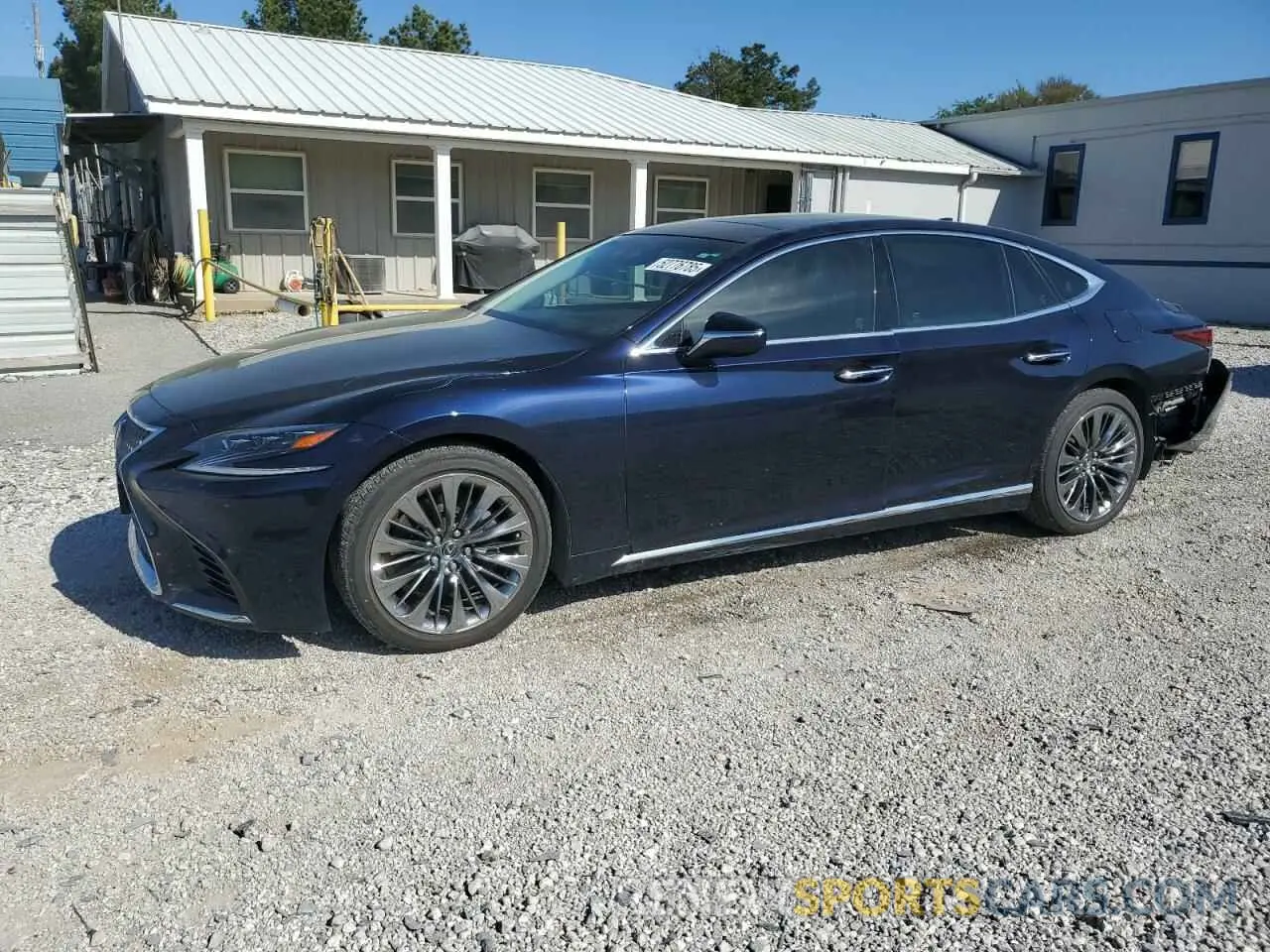 1 Photograph of a damaged car JTHC5LFF3K5007069 LEXUS LS500 2019