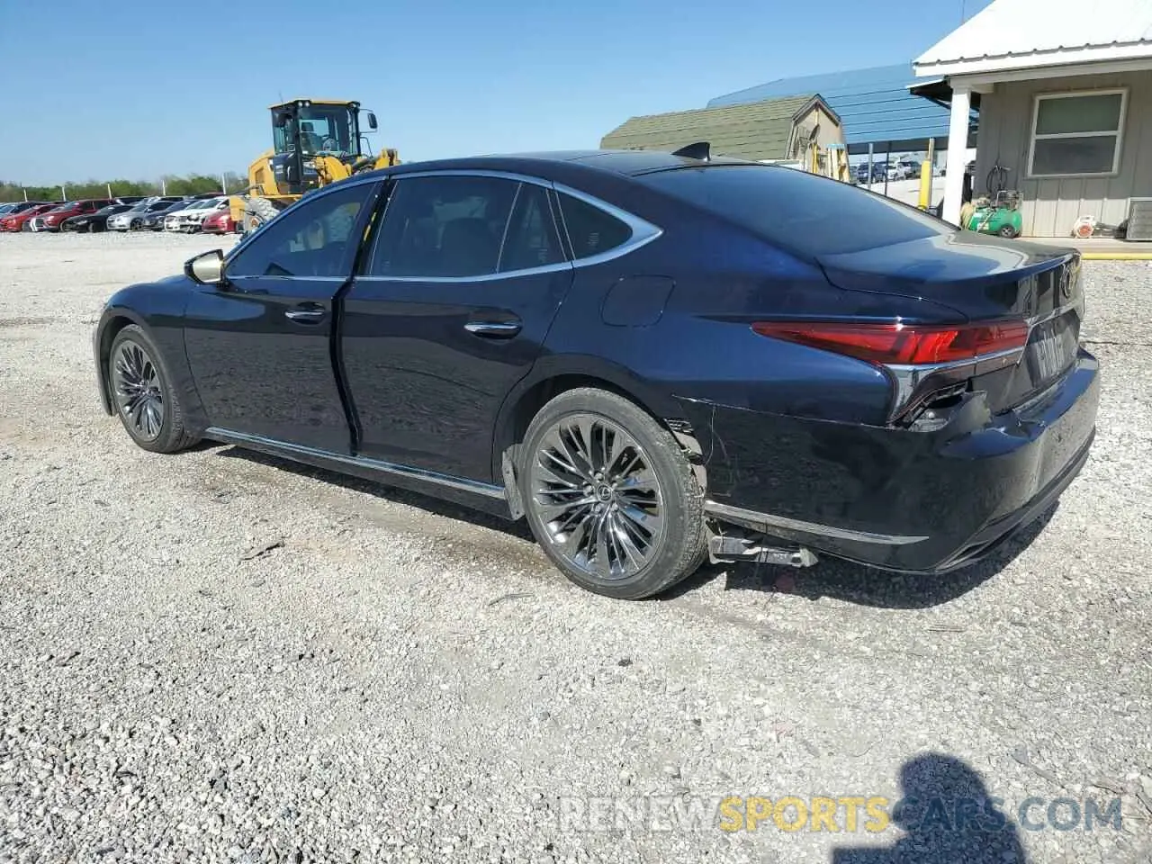 2 Photograph of a damaged car JTHC5LFF3K5007069 LEXUS LS500 2019