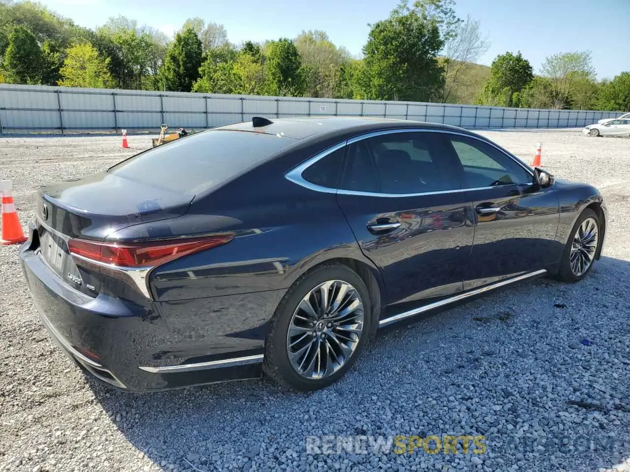 3 Photograph of a damaged car JTHC5LFF3K5007069 LEXUS LS500 2019
