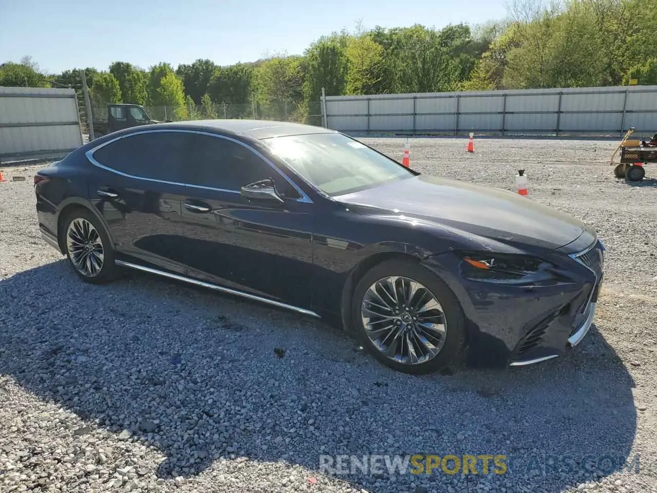 4 Photograph of a damaged car JTHC5LFF3K5007069 LEXUS LS500 2019