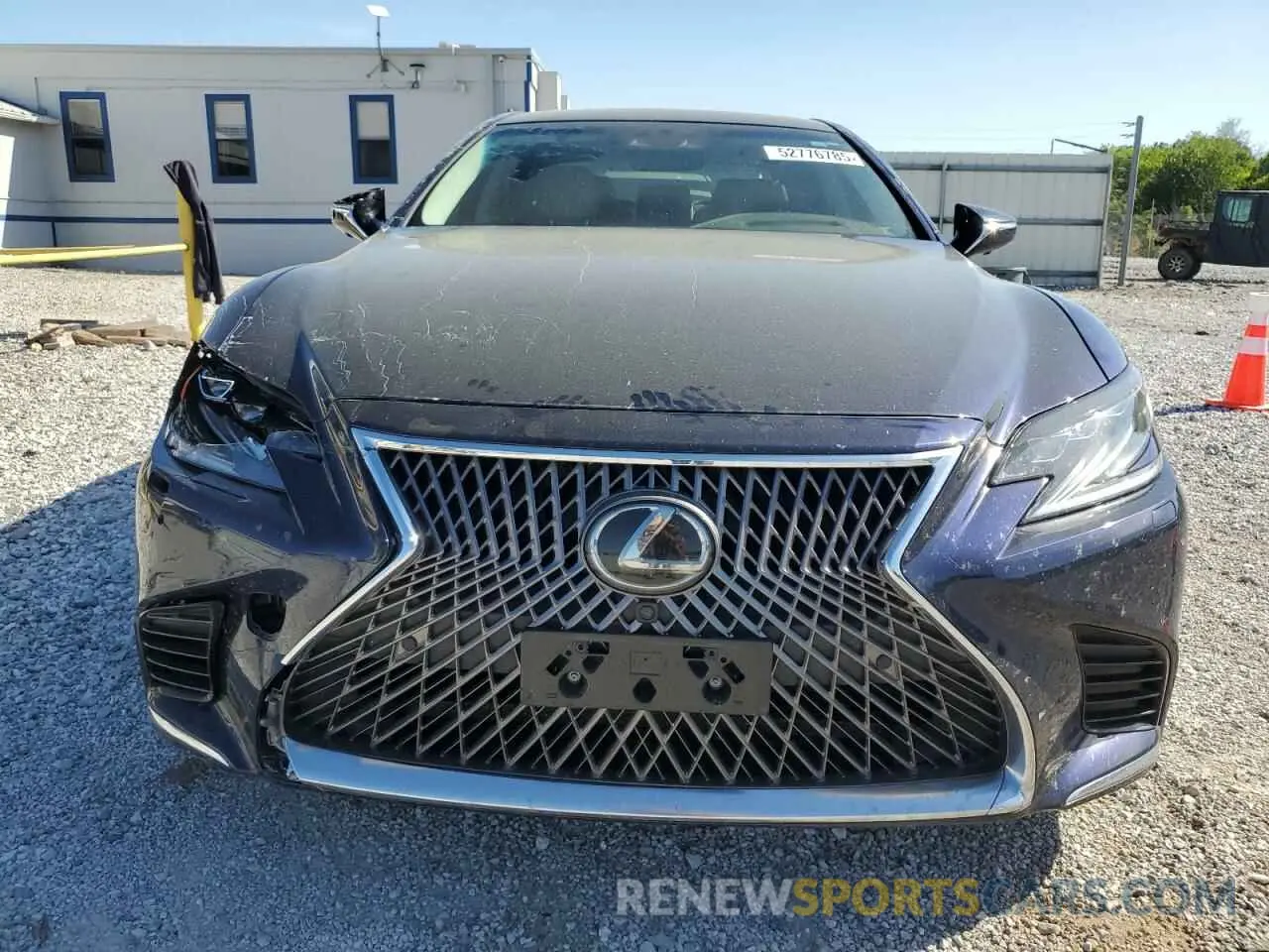 5 Photograph of a damaged car JTHC5LFF3K5007069 LEXUS LS500 2019