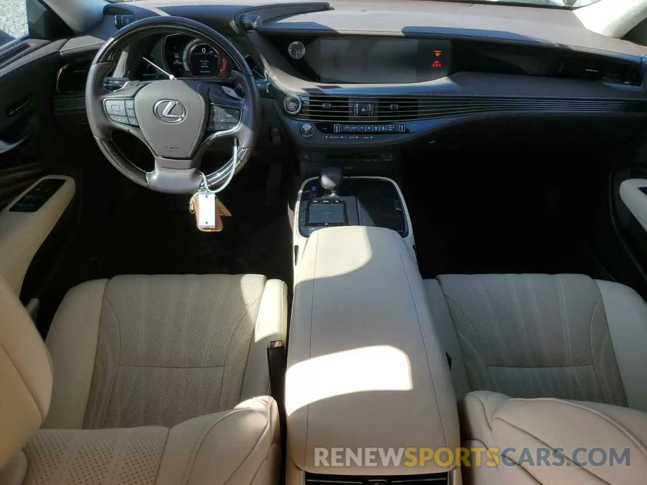 8 Photograph of a damaged car JTHC5LFF3K5007069 LEXUS LS500 2019