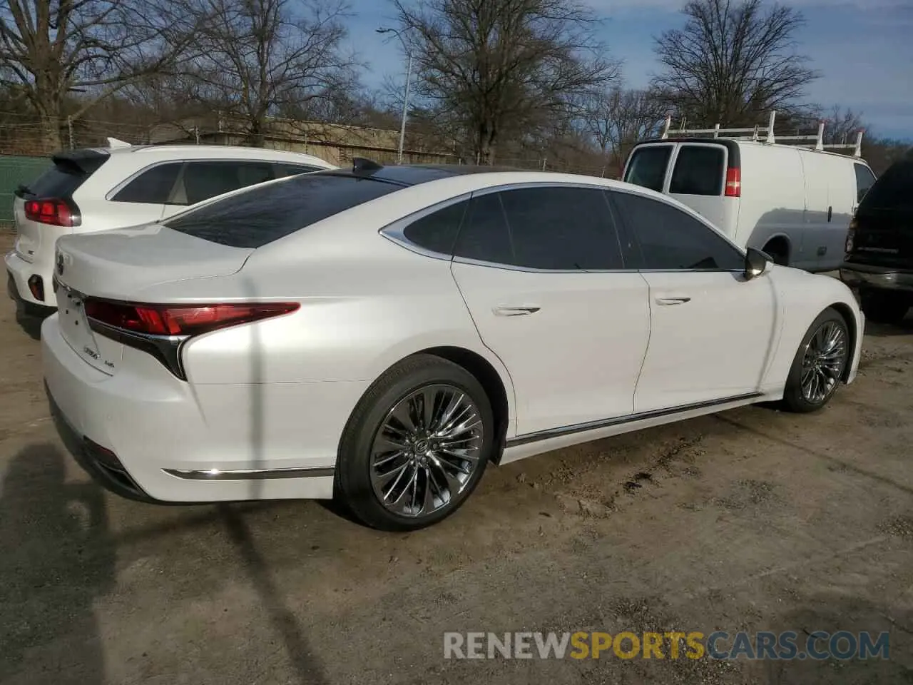 3 Photograph of a damaged car JTHC5LFF8K5005625 LEXUS LS500 2019