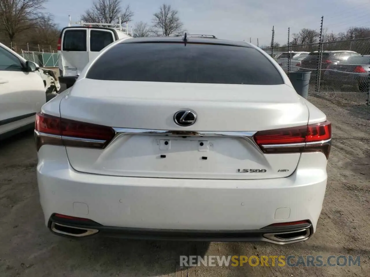6 Photograph of a damaged car JTHC5LFF8K5005625 LEXUS LS500 2019